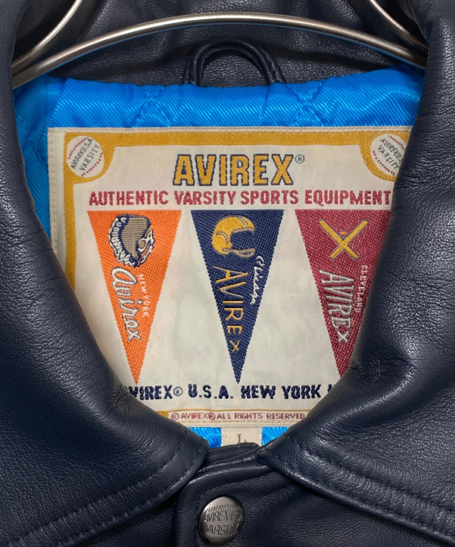 中古・古着通販】AVIREX (アヴィレックス) AVIREX LION 2TONE VARSITY 