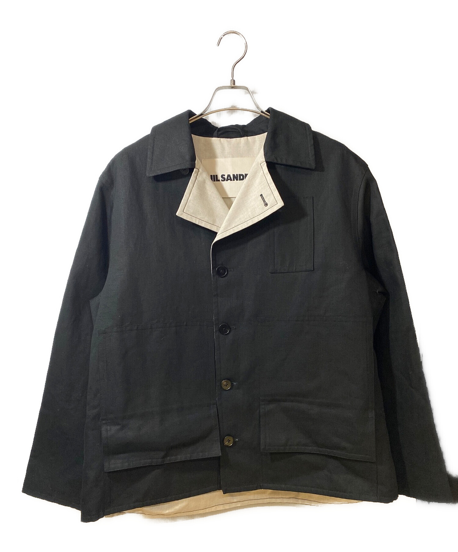 中古・古着通販】JIL SANDER (ジルサンダー) リネン混カバーオール