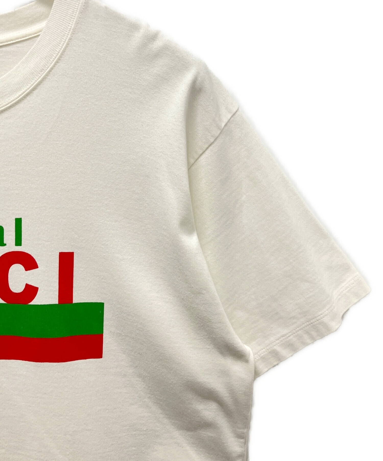 中古・古着通販】GUCCI (グッチ) オリジナル GUCCI プリント オーバー 