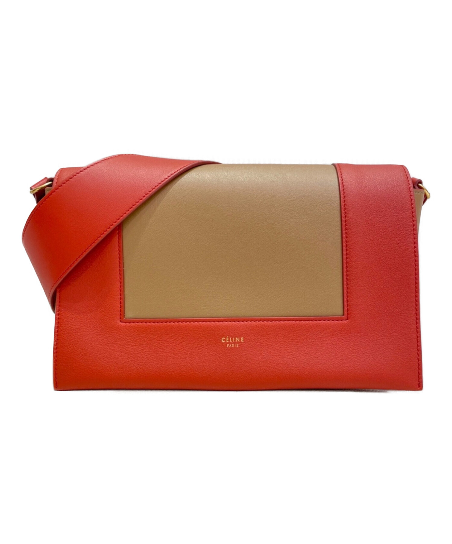 中古・古着通販】CELINE (セリーヌ) フレーム ショルダーバッグ 
