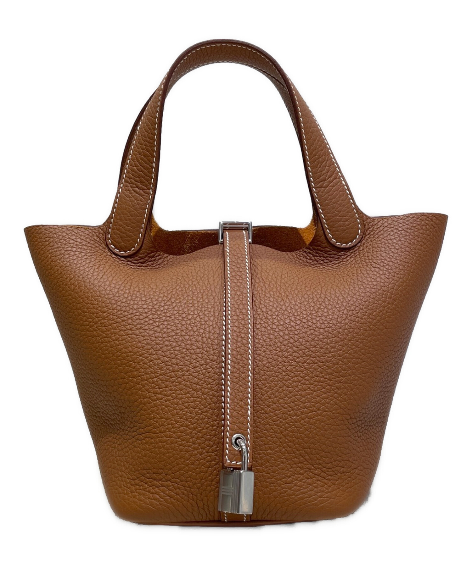 中古・古着通販】HERMES (エルメス) ピコタンロックPM ゴールド サイズ 