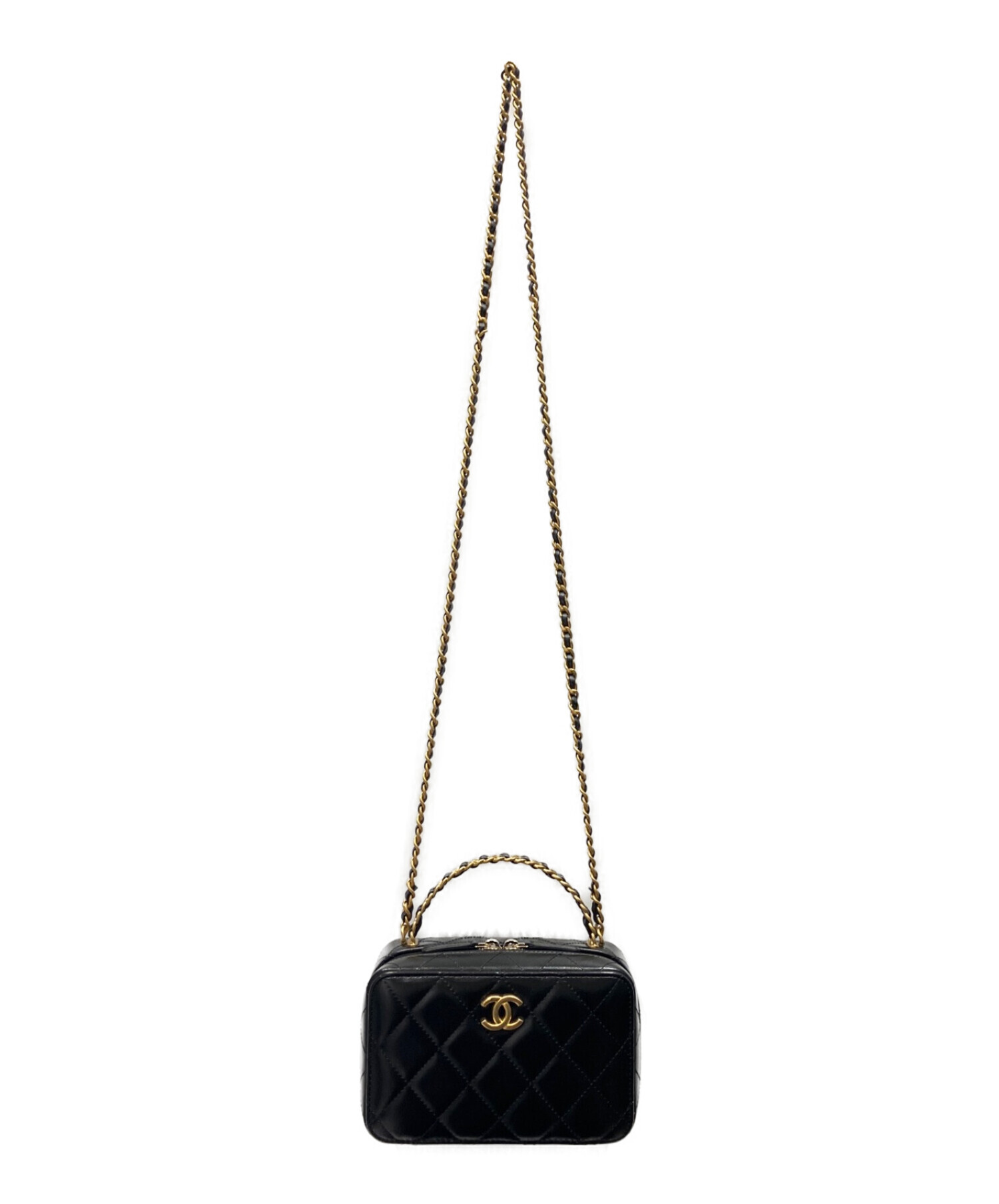 中古・古着通販】CHANEL (シャネル) スモールバニティ/バニティバッグ