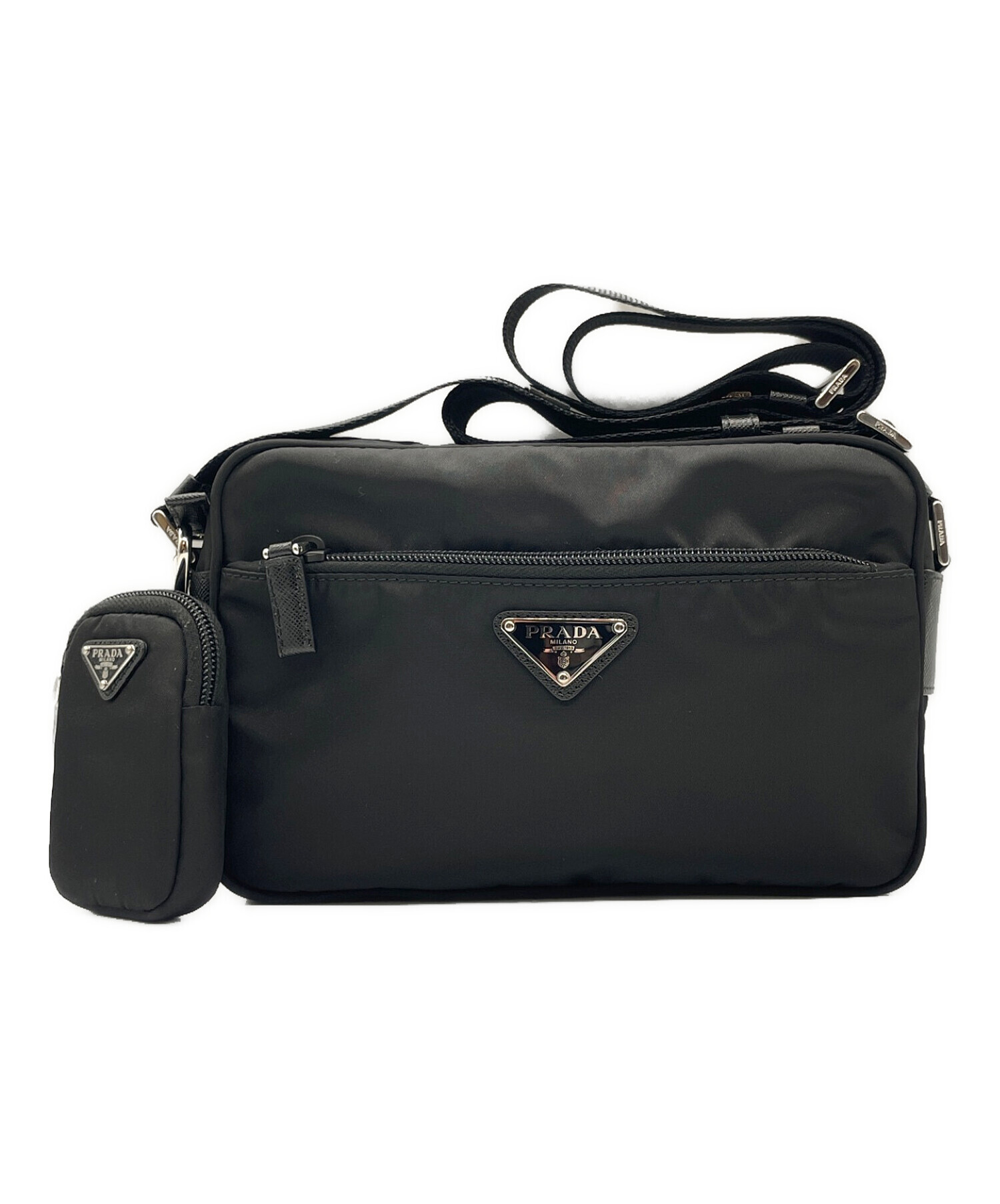 激レア✨PRADA スカル ポーチ ドクロ ブラック テスート プラダ 楽天市場】【美品】プラダ 【PRADA】スカルモチーフ レザー トート
