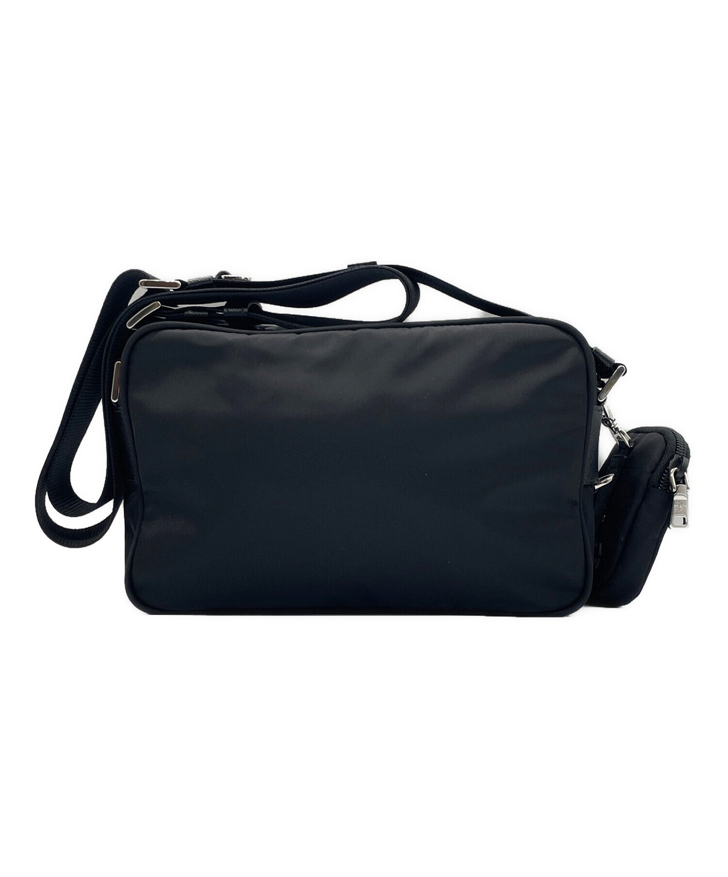 中古・古着通販】PRADA (プラダ) テスート/ショルダーポーチ ブラック
