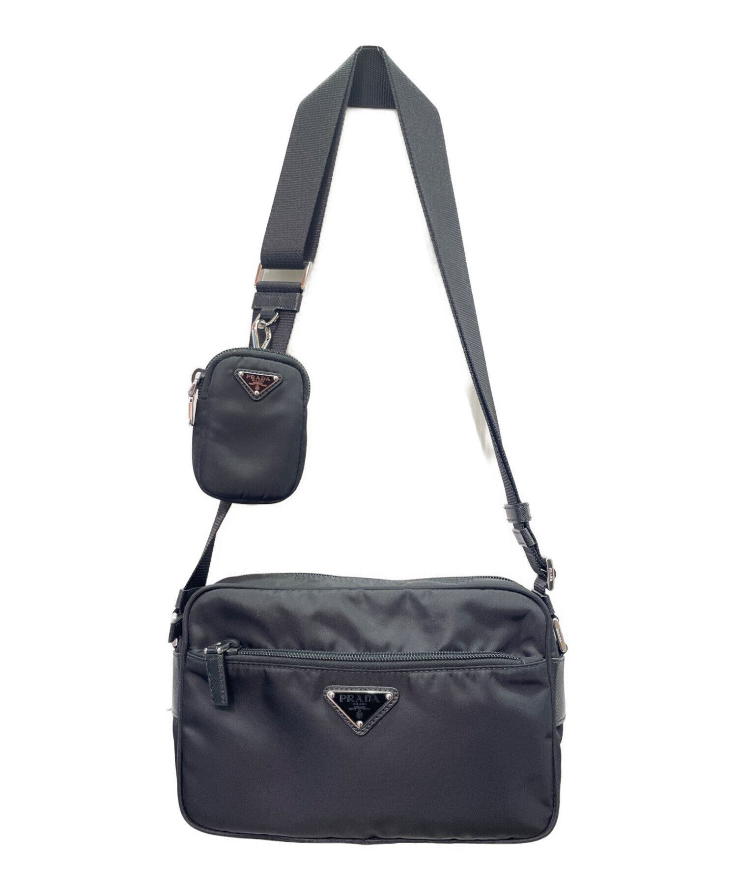 激レア✨PRADA スカル ポーチ ドクロ ブラック テスート プラダ 楽天市場】【美品】プラダ 【PRADA】スカルモチーフ レザー トート