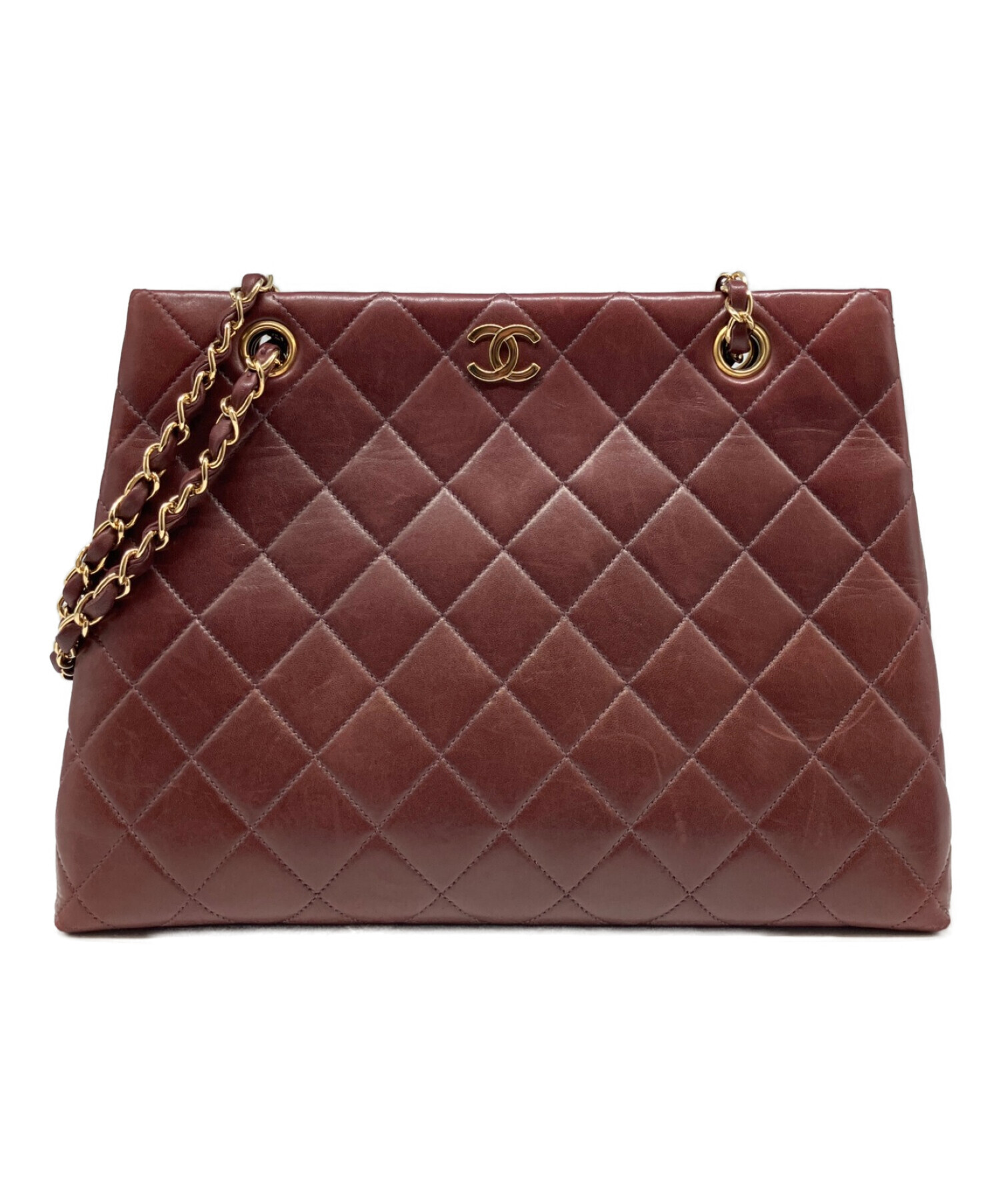 中古・古着通販】CHANEL (シャネル) チェーンショルダーバッグ/トート 