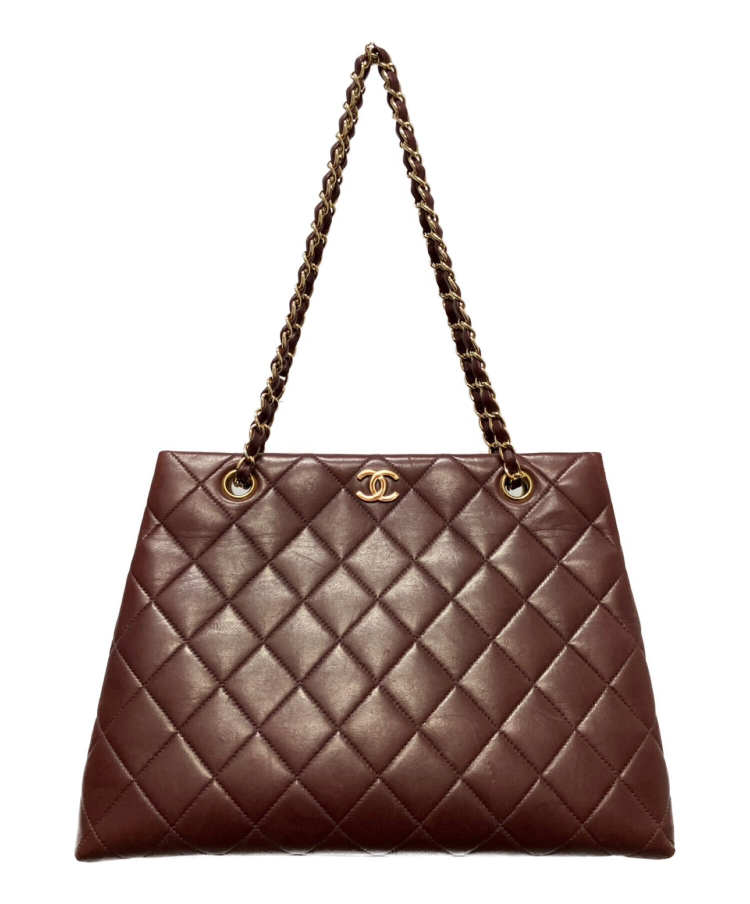 中古・古着通販】CHANEL (シャネル) チェーンショルダーバッグ/トート 