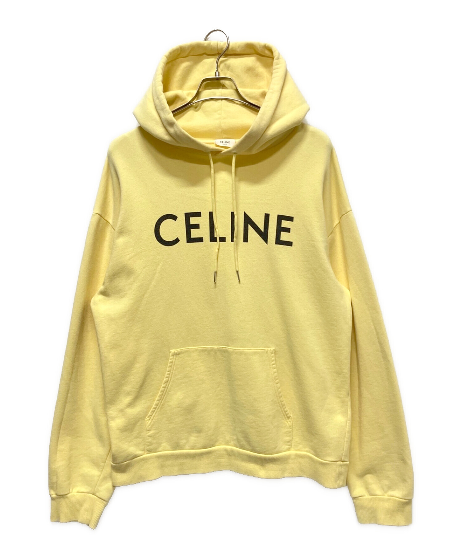 中古・古着通販】CELINE (セリーヌ) ロゴプルオーバーパーカー 