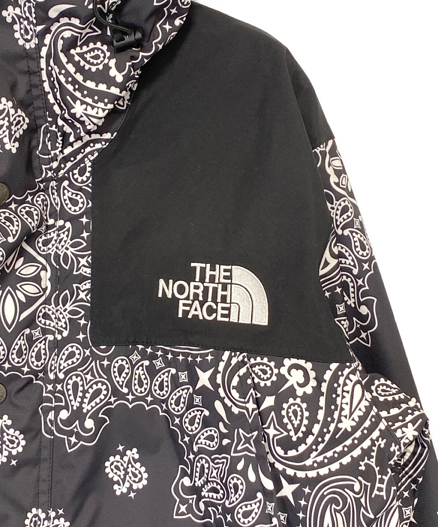 ノースフェイス　シュプリーム　寝袋　Supreme バンダナ柄　ブラック 中古・古着通販】SUPREME (シュプリーム) THE NORTH FACE (ザ ノース