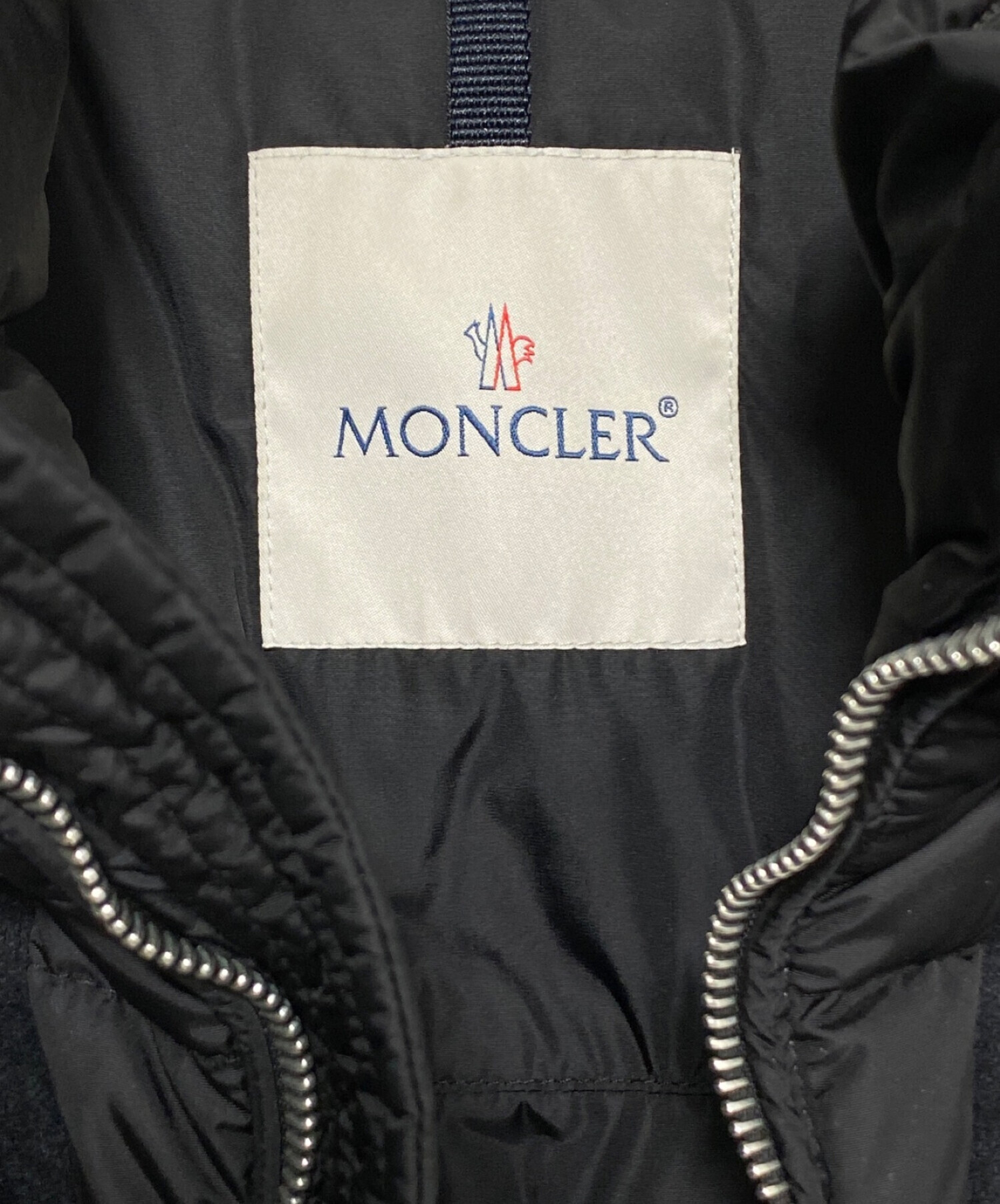 中古・古着通販】MONCLER (モンクレール) CESAR/ダウンベスト ブラック