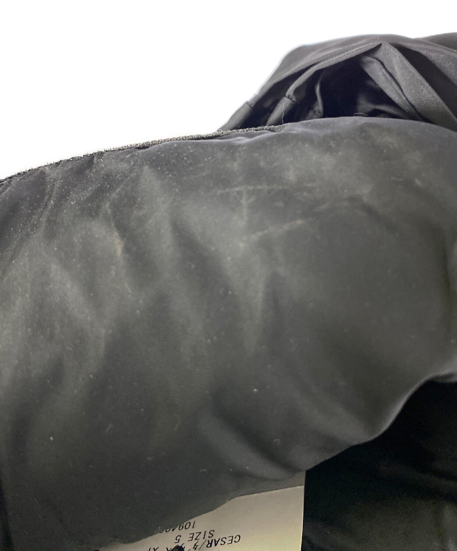 中古・古着通販】MONCLER (モンクレール) CESAR/ダウンベスト ブラック