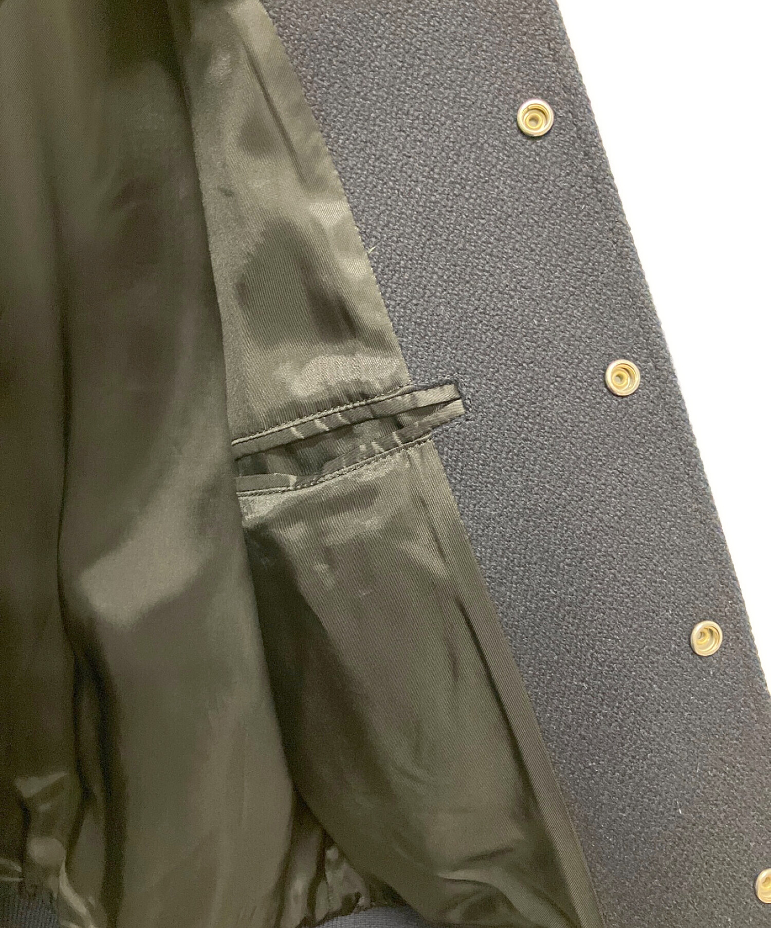 中古・古着通販】CELINE (セリーヌ) ベースボールブルゾン ネイビー