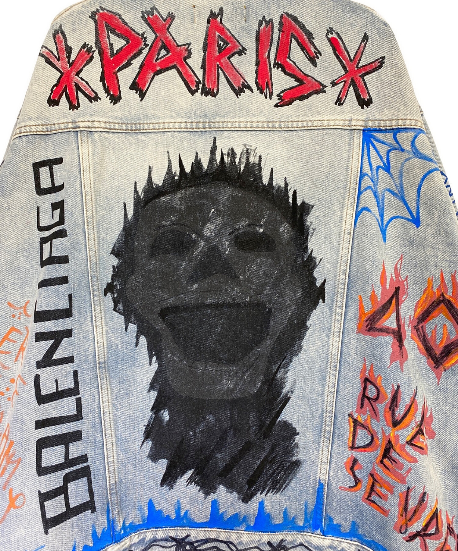 中古・古着通販】BALENCIAGA (バレンシアガ) グラフィティデニム