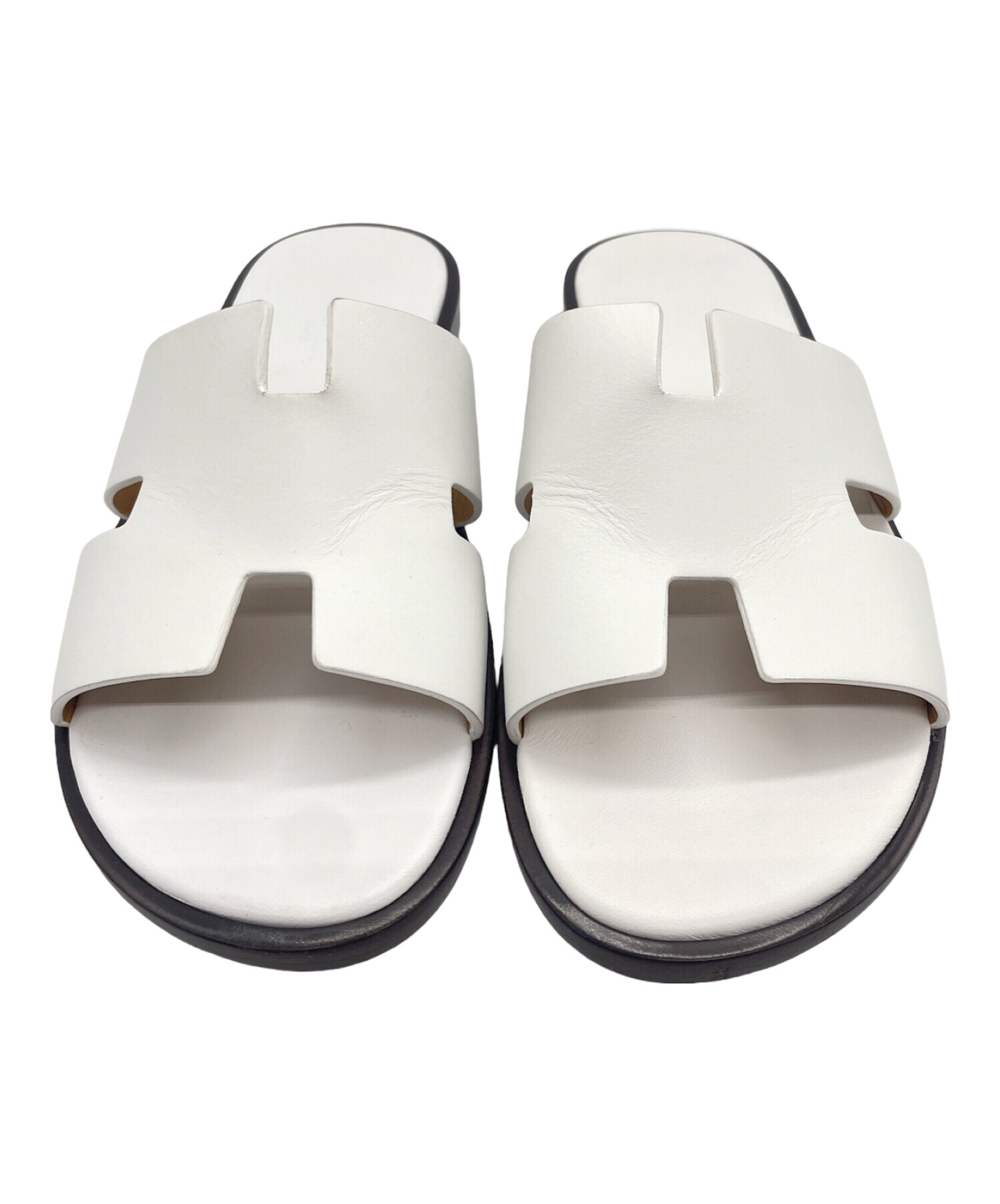 中古・古着通販】HERMES (エルメス) イズミール サンダル ホワイト