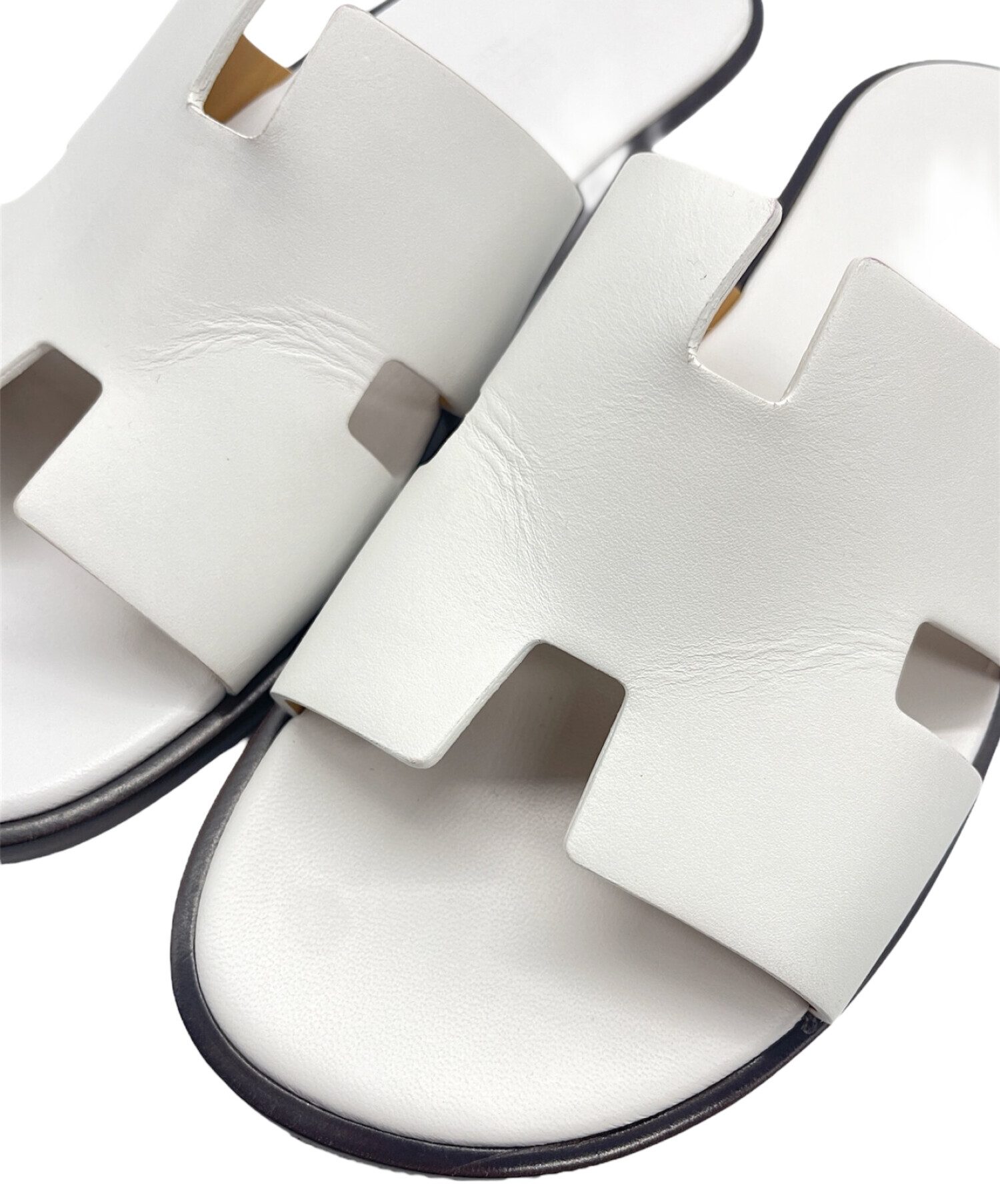 中古・古着通販】HERMES (エルメス) イズミール サンダル ホワイト