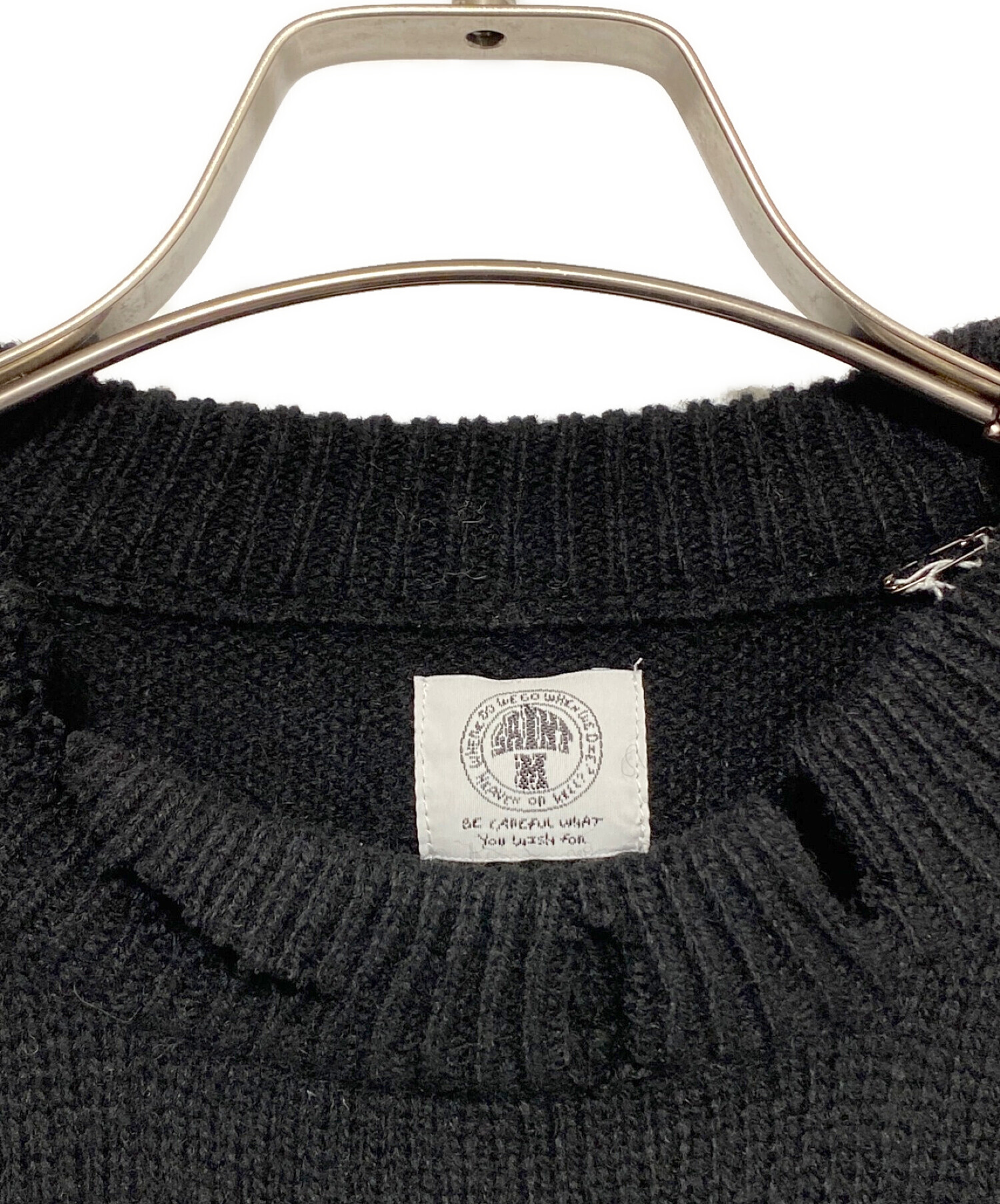 中古・古着通販】SAINT MICHAEL (セントマイケル) ダメージニット