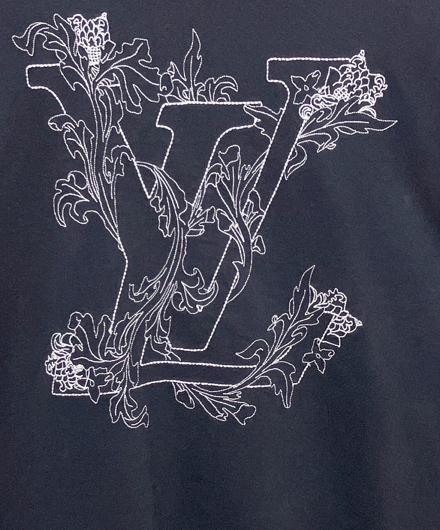 中古・古着通販】LOUIS VUITTON (ルイ ヴィトン) LVフラワーエンブロイ 