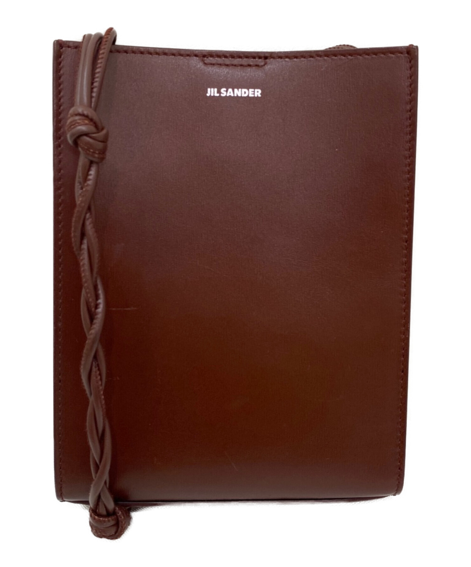 新品未使用 ジルサンダー タングル ダークブラウン JIL SANDER 中古・古着通販】JIL SANDER (ジルサンダー) TANGLE/ショルダーバッグ