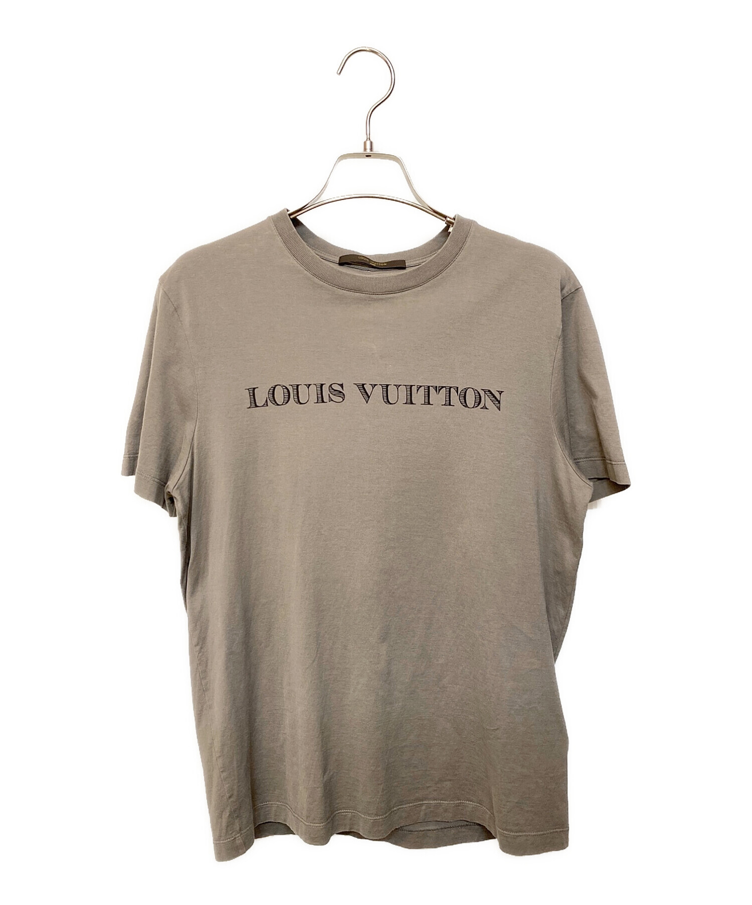 中古・古着通販】LOUIS VUITTON (ルイ ヴィトン) ロゴクルーネックT 