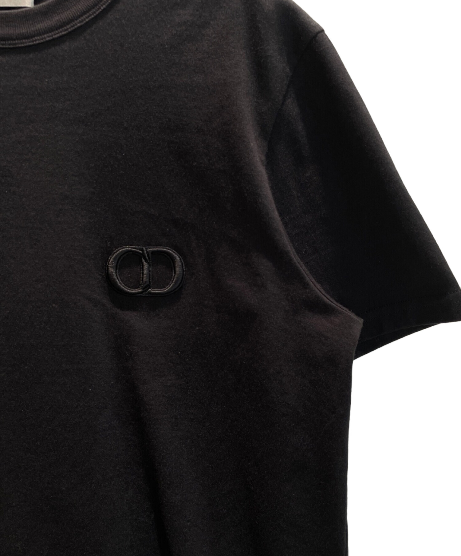 中古・古着通販】Dior (ディオール) CDアイコンTシャツ ブラック 