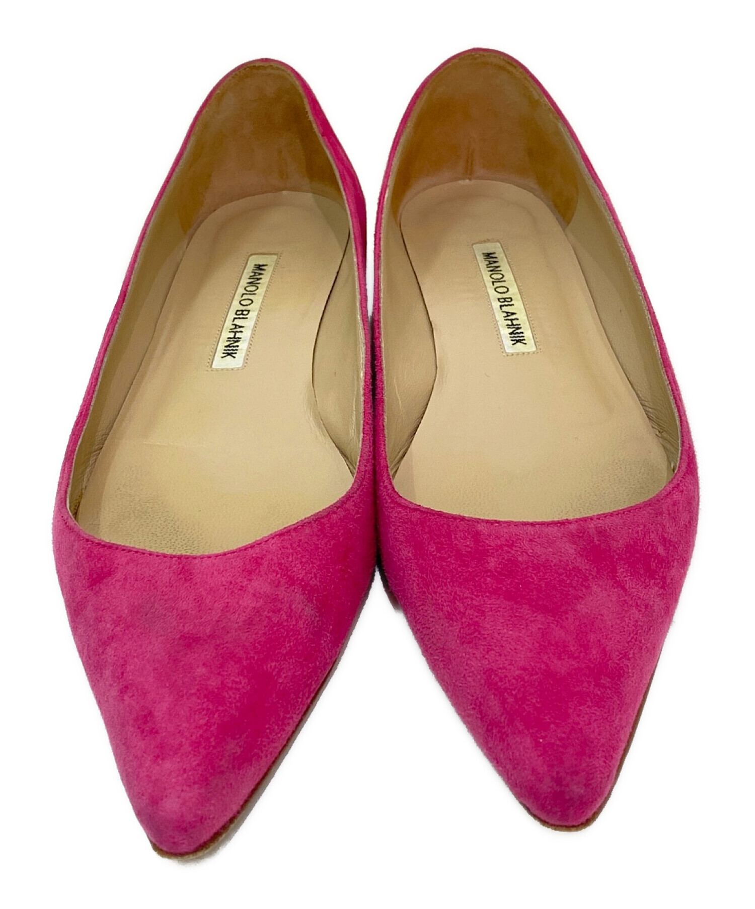中古・古着通販Manolo Blahnik (マノロブラニク) BB FLAT MANOLO 