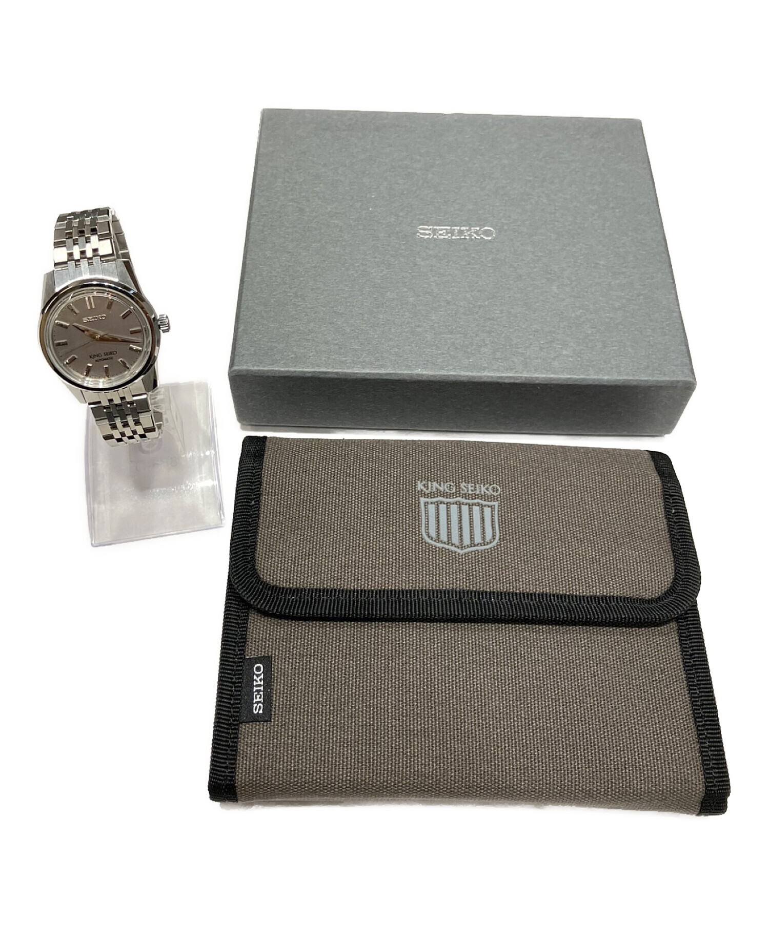 中古・古着通販】SEIKO (セイコー) 腕時計 シルバー文字盤 サイズ:37