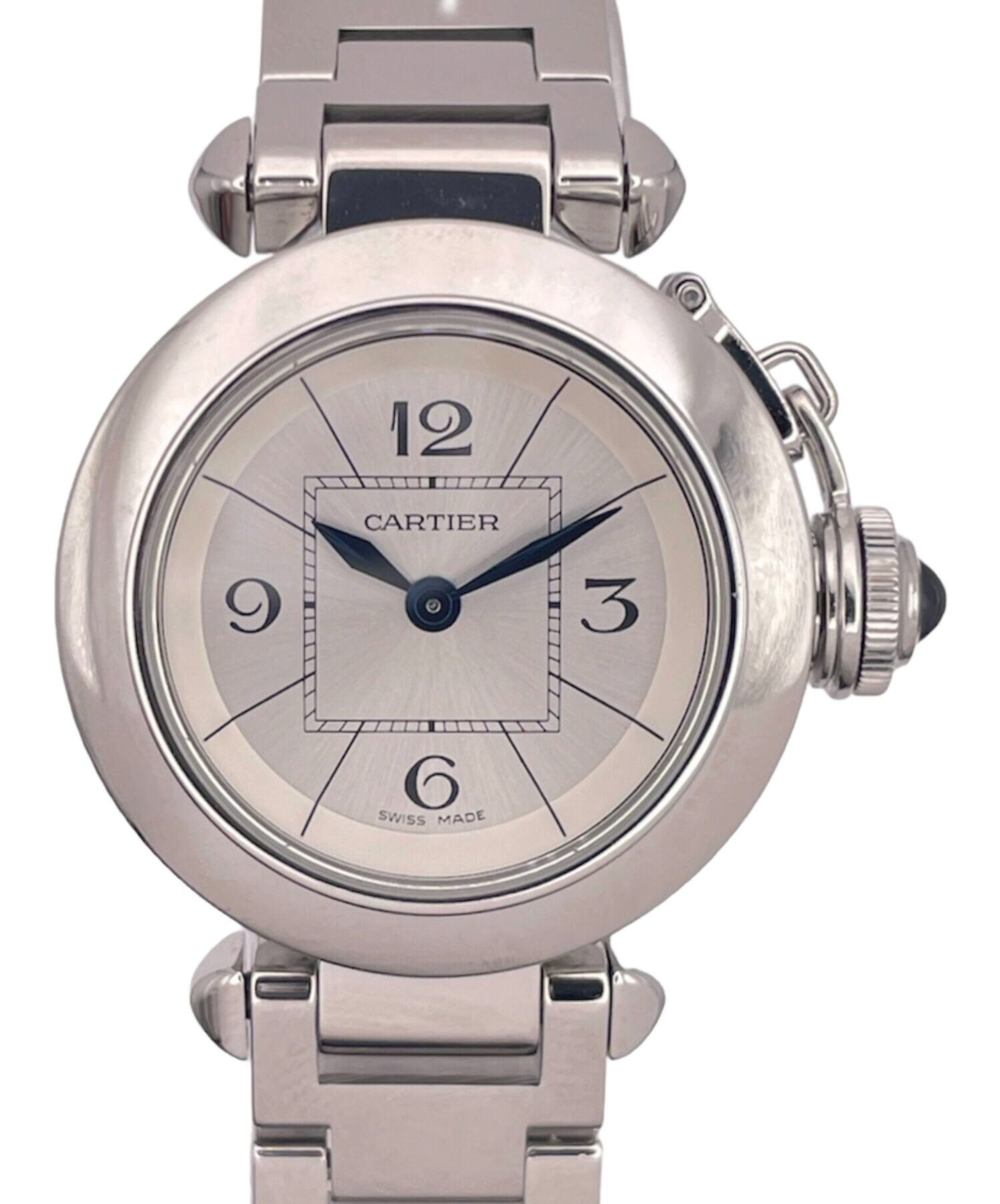 中古・古着通販】Cartier (カルティエ) ミスパシャ シルバー文字盤