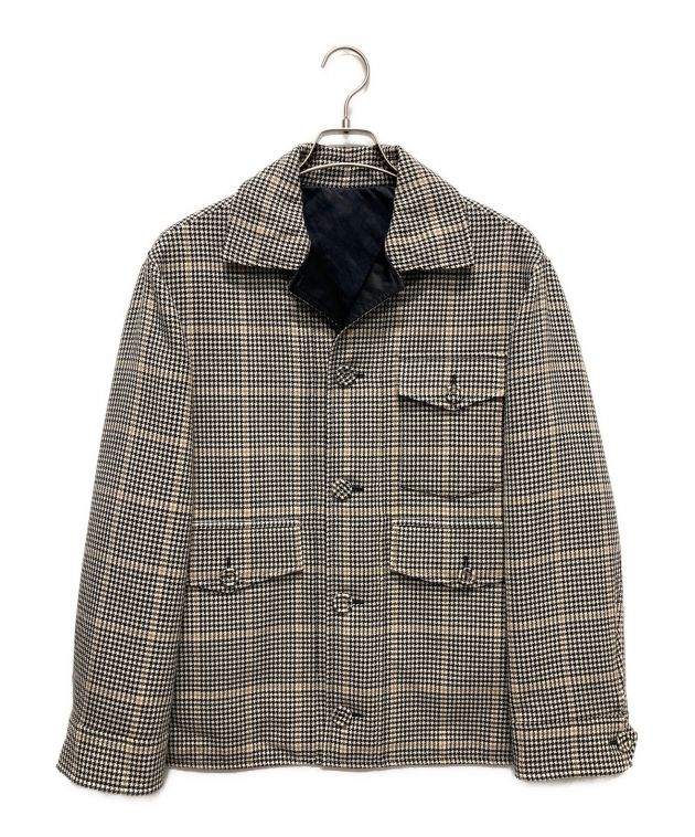 Dior Homme 千鳥格子柄 ブルゾン ジャケット 中古・古着通販】DIOR HOMME (ディオール オム) 千鳥格子CPジャケット