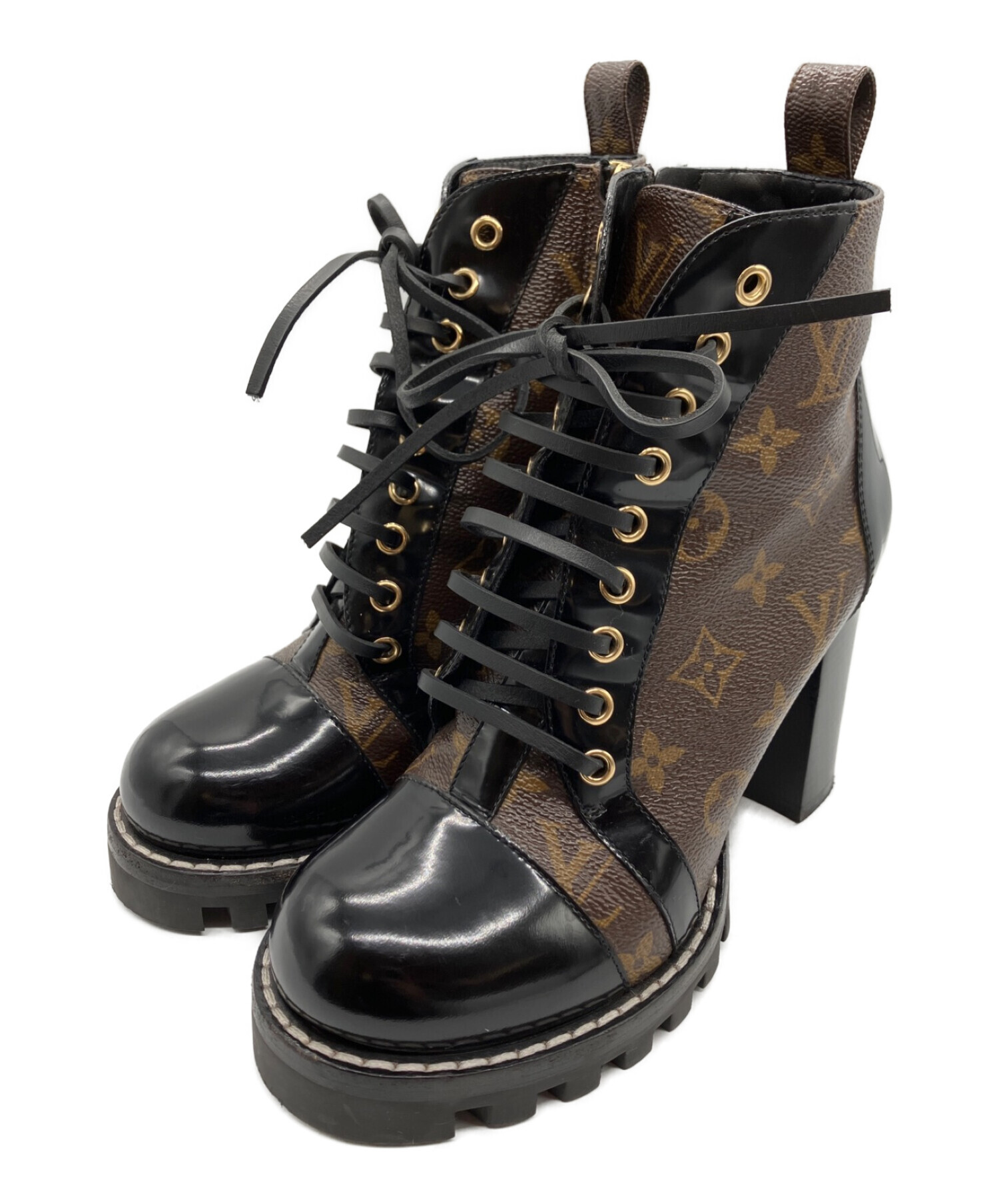中古・古着通販】LOUIS VUITTON (ルイ ヴィトン) モノグラムブーツ