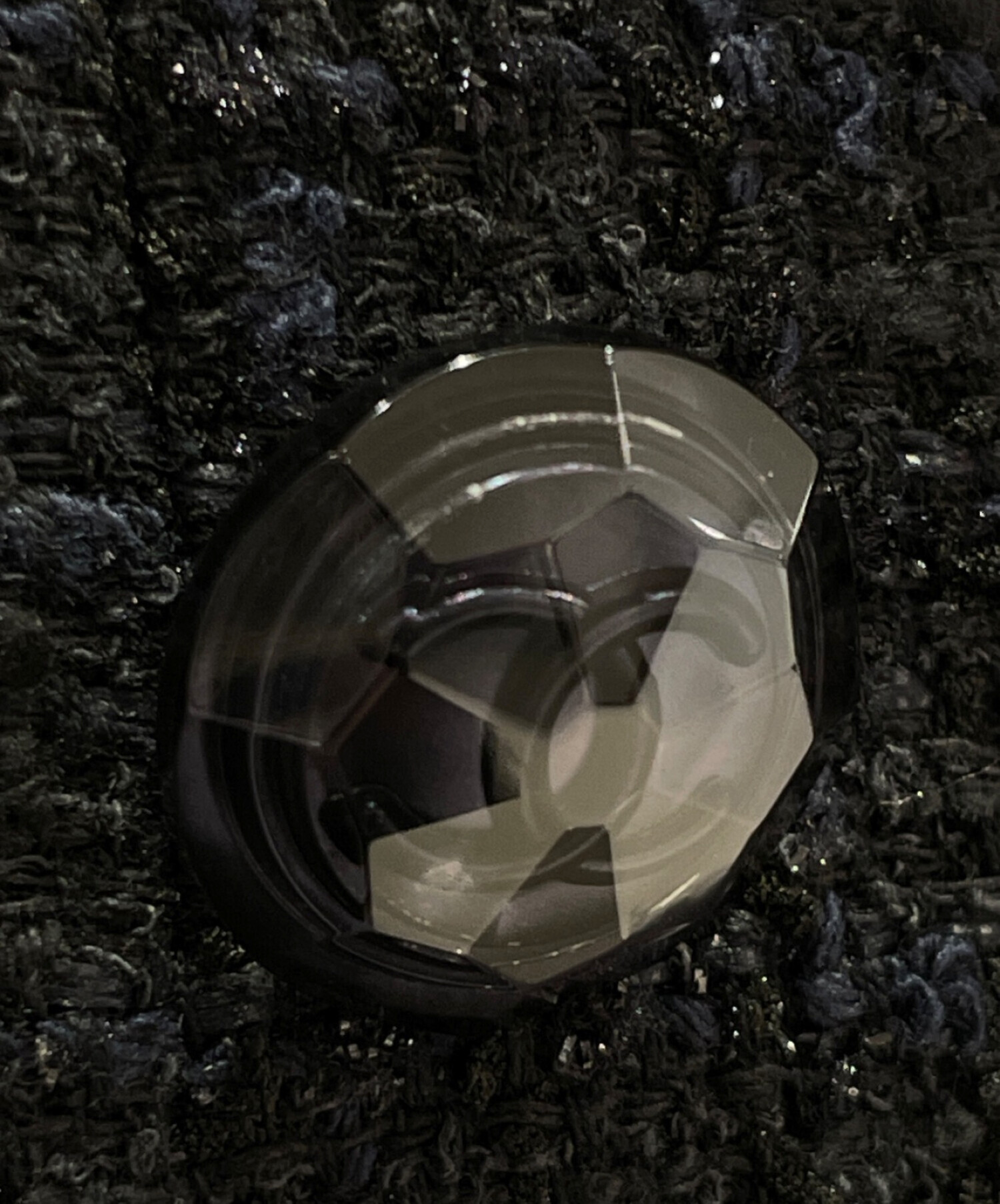 中古・古着通販】CHANEL (シャネル) ツイードコート ネイビー サイズ