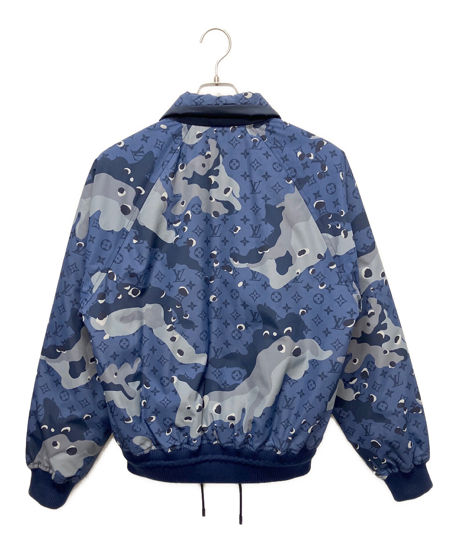 LOUIS VUITTON 総柄 ナイロン ジャケット 中古・古着通販】LOUIS VUITTON (ルイ ヴィトン) リバーシブルナイロン