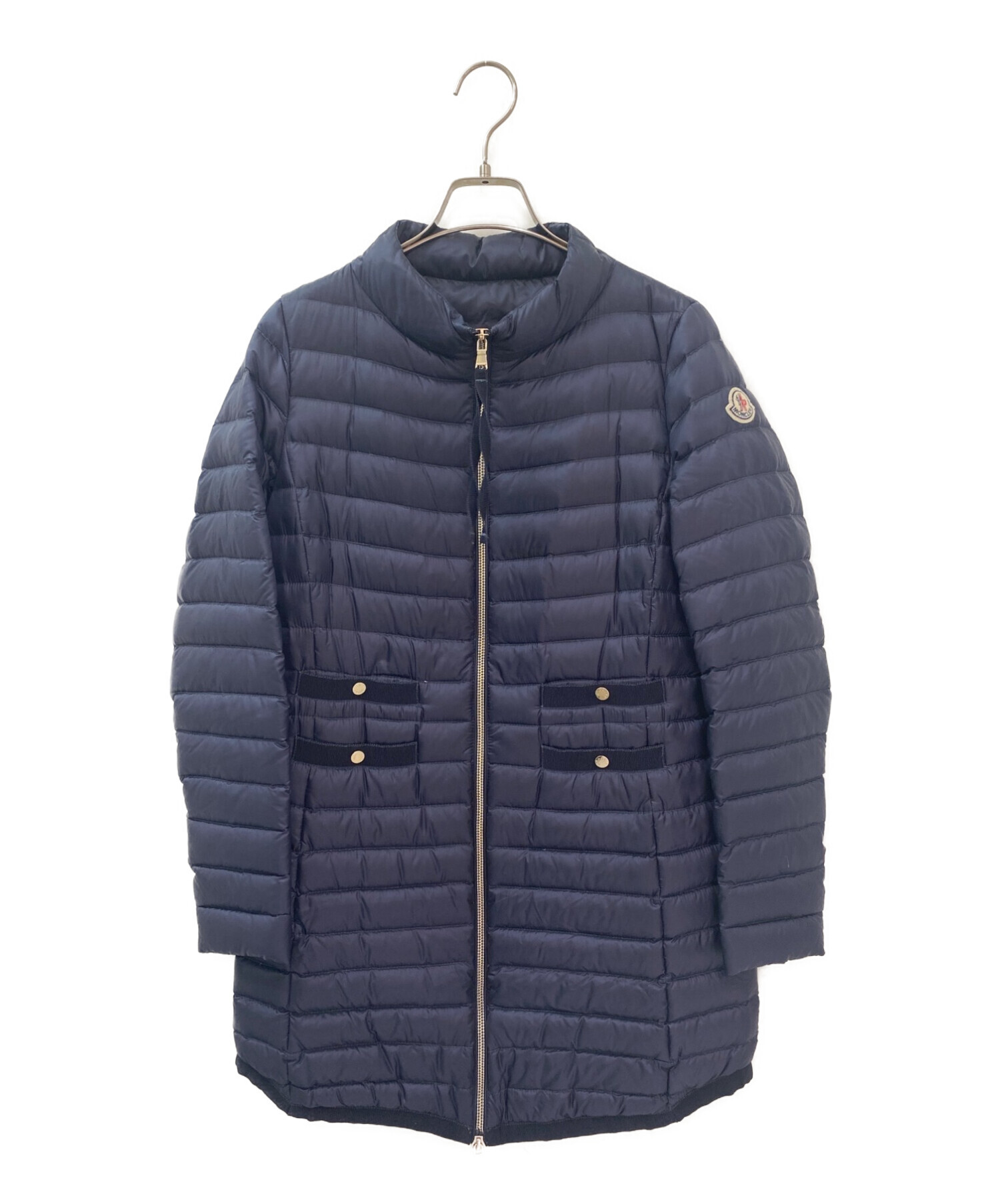中古・古着通販】MONCLER (モンクレール) AUBRY/ダウンコート ネイビー