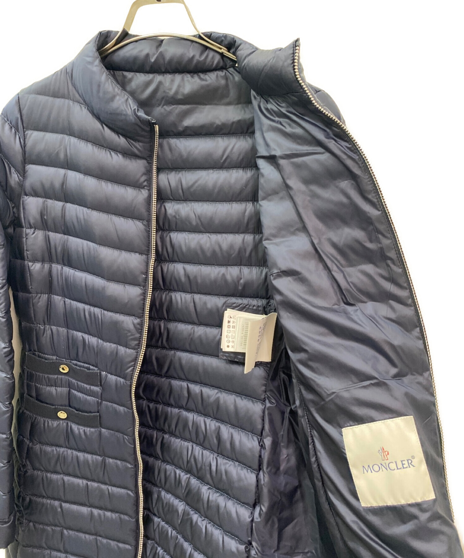 中古・古着通販】MONCLER (モンクレール) AUBRY/ダウンコート ネイビー