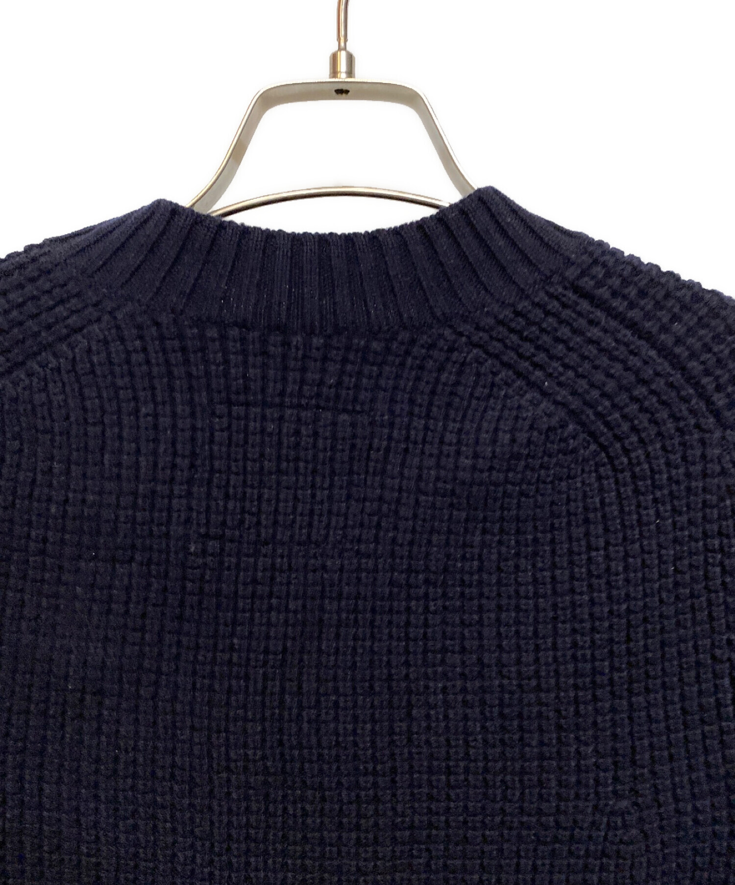 中古・古着通販】sacai (サカイ) 切替ニット ネイビー サイズ:2