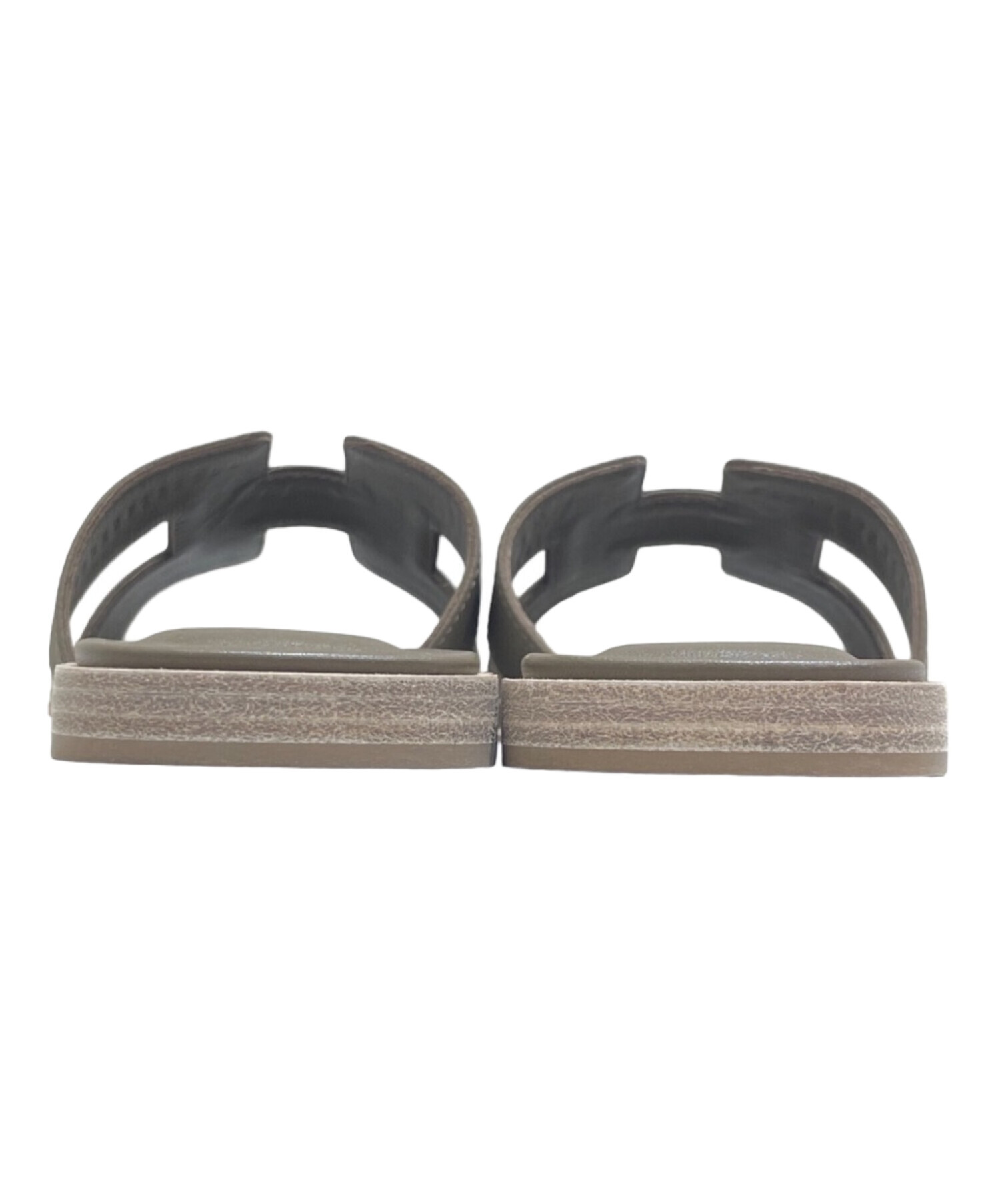 中古・古着通販】HERMES (エルメス) オランサンダル エトゥープ サイズ