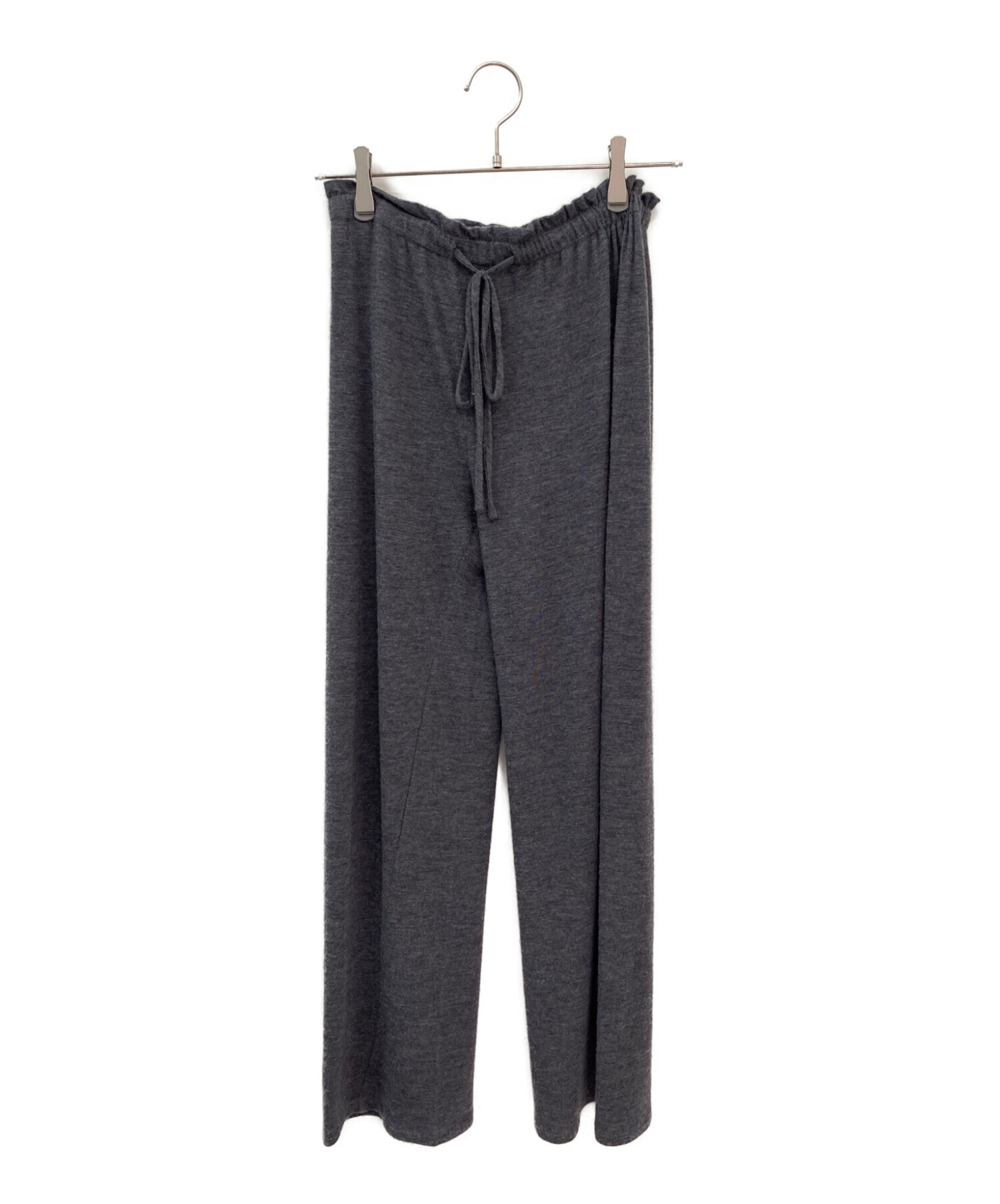 中古・古着通販】THE ROW (ザ ロウ) カシミヤ混イージーパンツ 中古・古着通販】THE ROW (ザ ロウ) カシミヤ混イージーパンツ