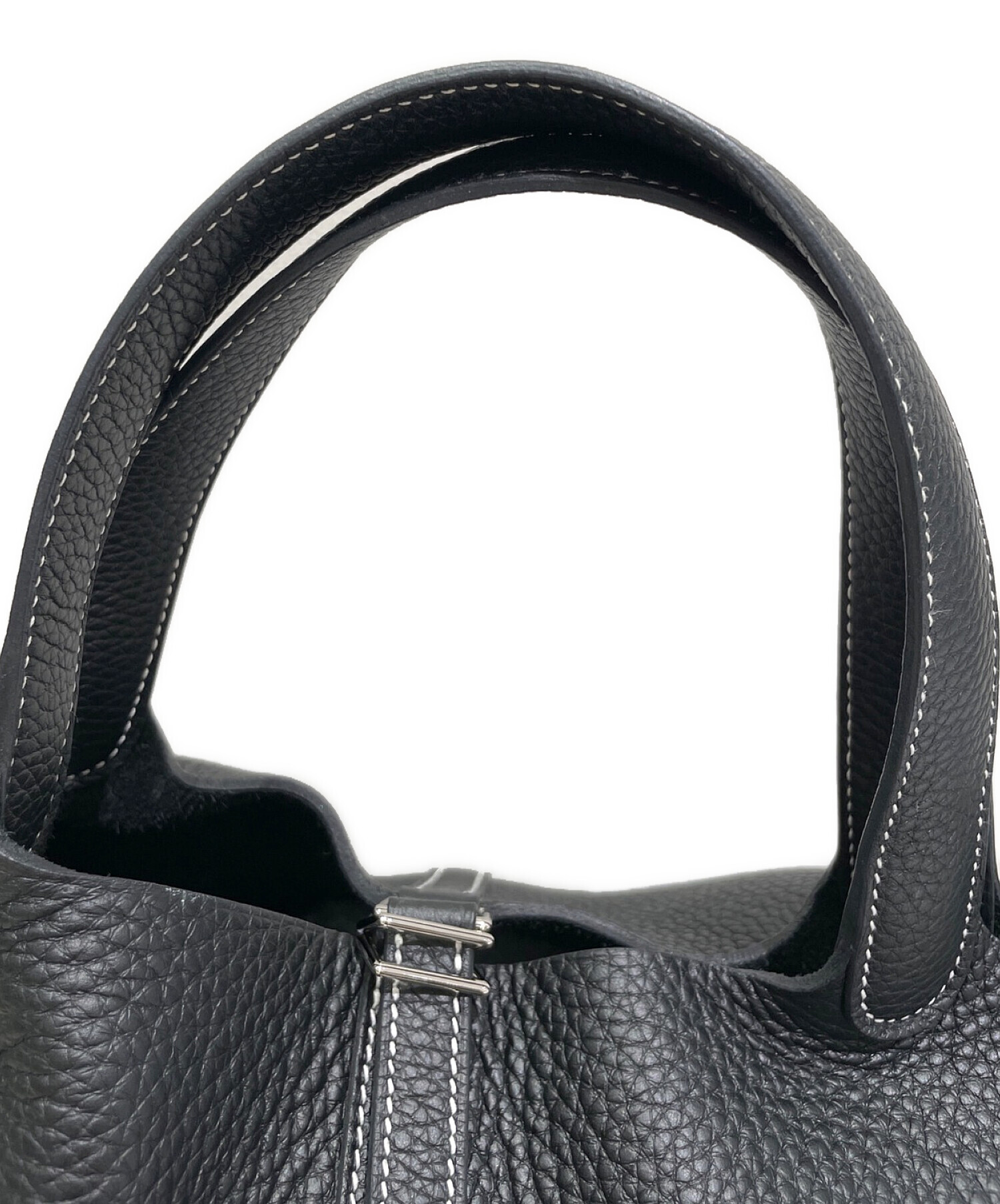 中古・古着通販】HERMES (エルメス) ピコタンロックMM ブラック 