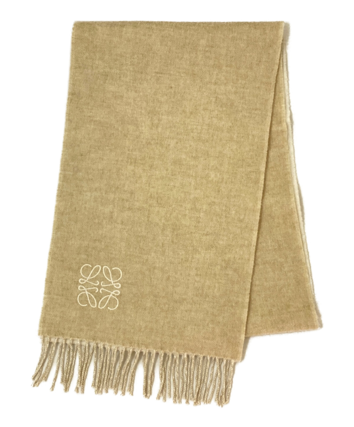 中古・古着通販】LOEWE (ロエベ) バイカラーアナグラムマフラー