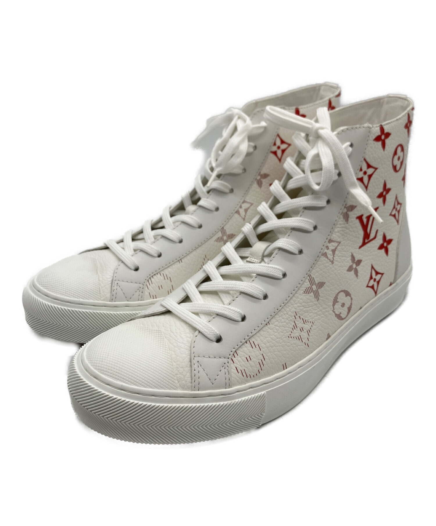 LOUIS VUITTON タトゥー・ラインハイカットスニーカー期間限定値下げ✨ 中古・古着通販】LOUIS VUITTON (ルイ ヴィトン) TATTOO LINE HIGHCUT