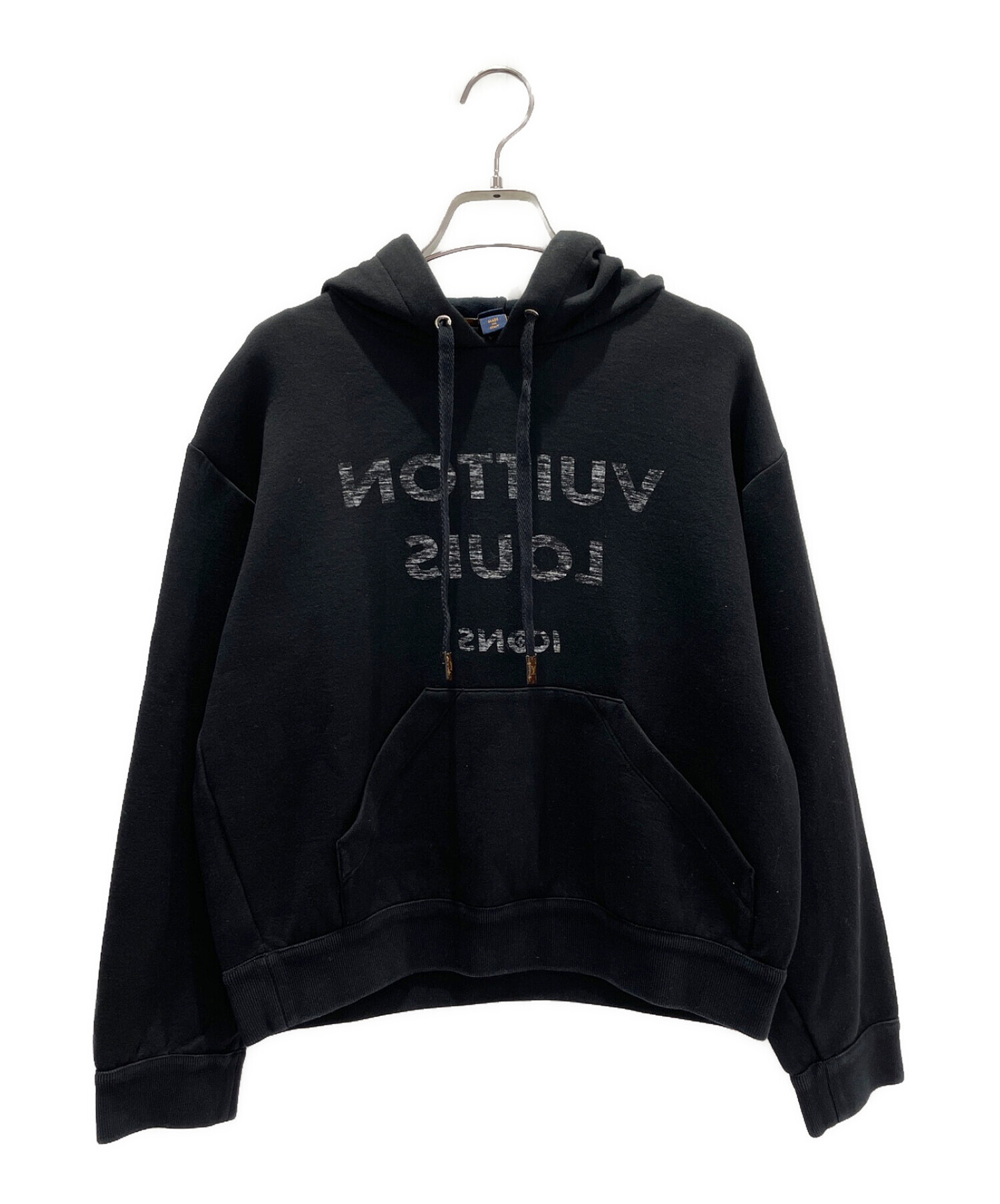 Louis Vuitton ルイヴィトン パーカー ブラック 黒 M