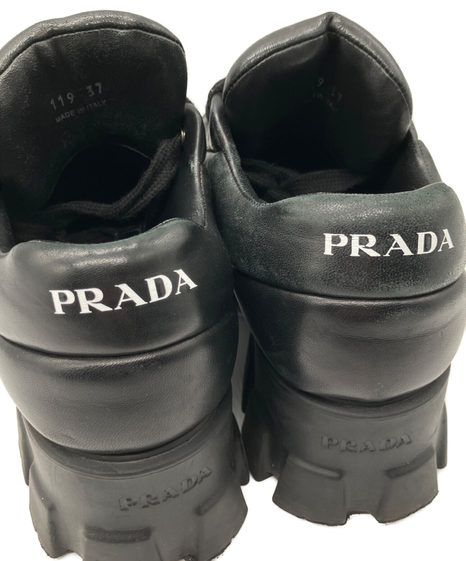 中古・古着通販】PRADA (プラダ) モノリス パデッドスニーカー
