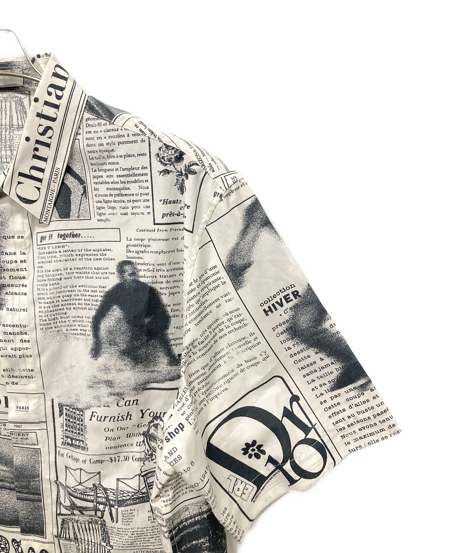 正規 20AW DIOR ディオール ニュースペーパー Tシャツ 【公式通販】