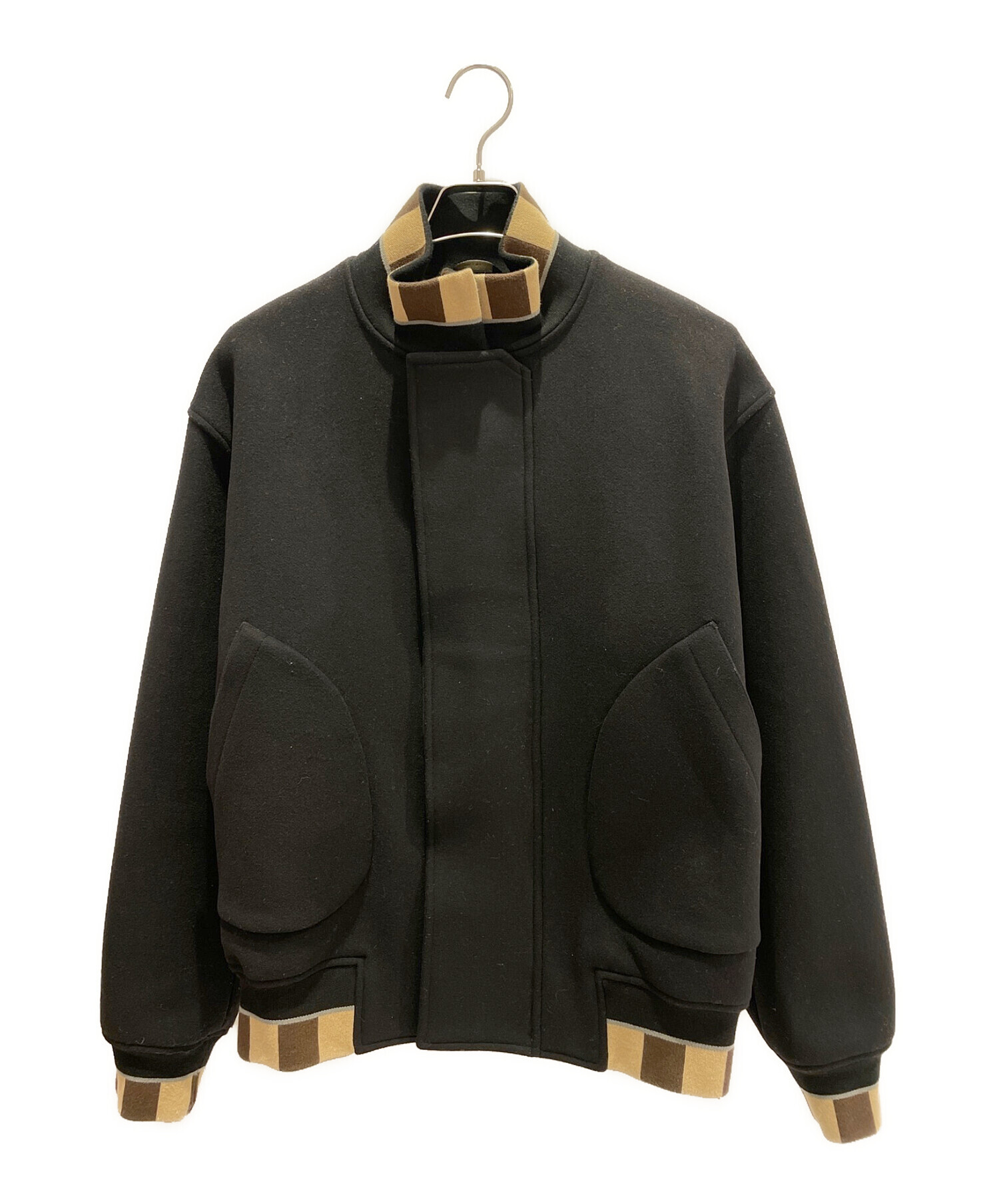 中古・古着通販】FENDI (フェンディ) ウールメルトンボンバー 