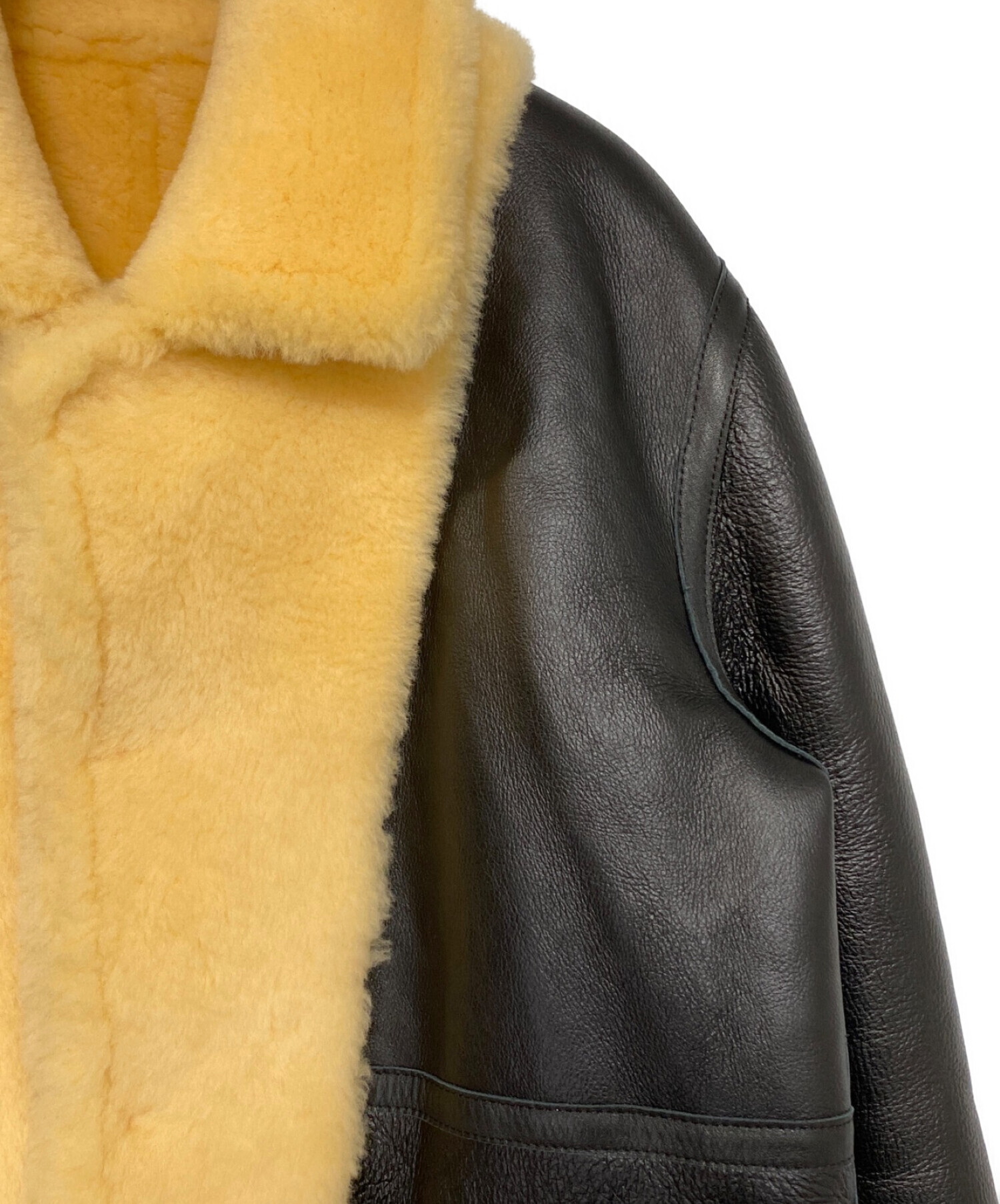 中古・古着通販】SEVESKIG (セヴシグ) AMERICAN MOUTON REVERSIBLE BOA