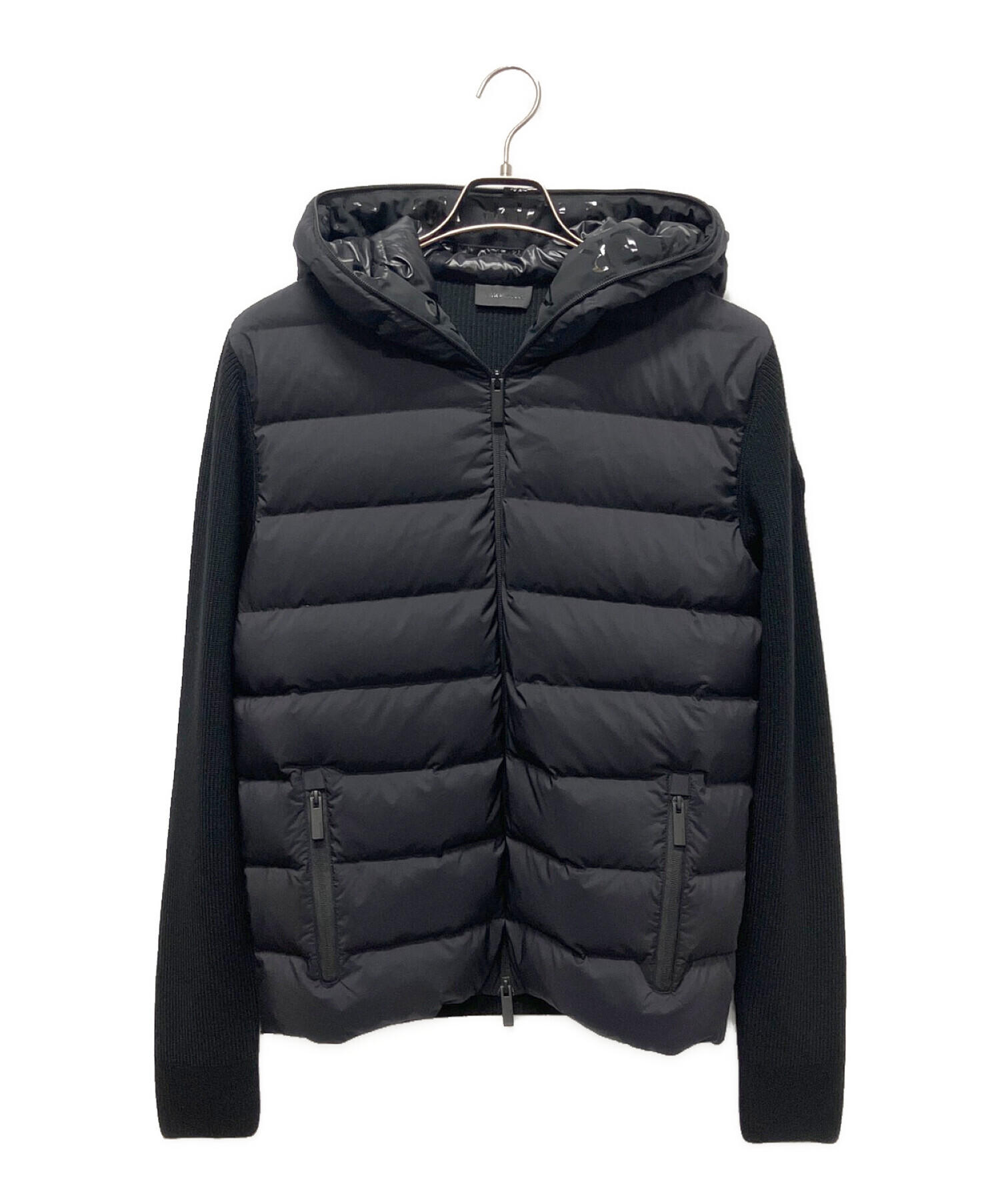 中古・古着通販】MONCLER (モンクレール) CARDIGAN TRICOT ブラック 