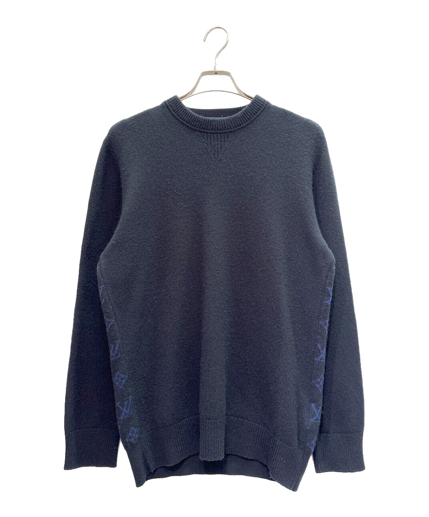 中古　Louis Vuitton クルーネックセーターカシミヤ 中古・古着通販】LOUIS VUITTON (ルイ ヴィトン) カシミヤ×ウール