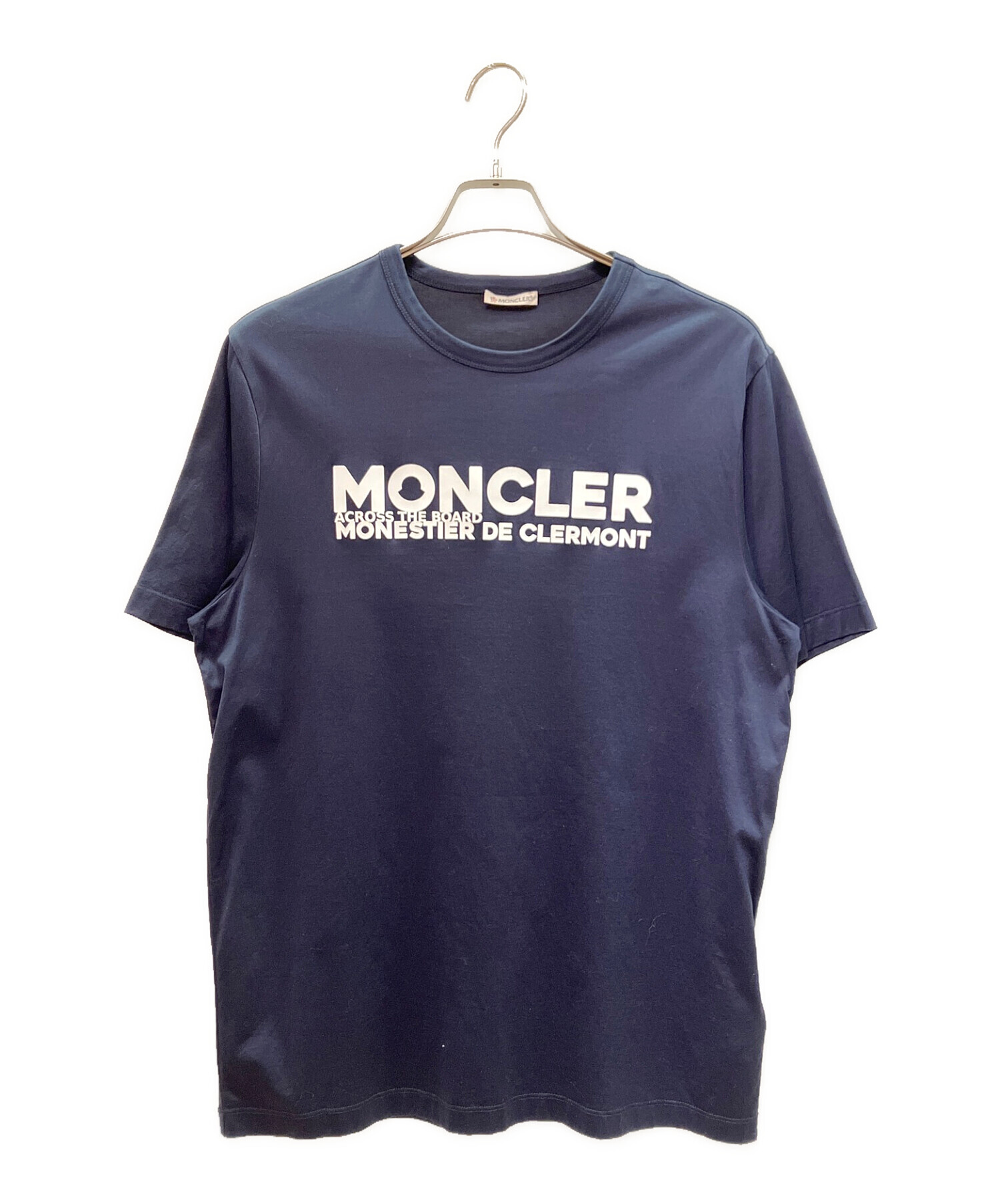 専用 新品】MONCLER Tシャツ ネイビー 新品 未使用品 MONCLER