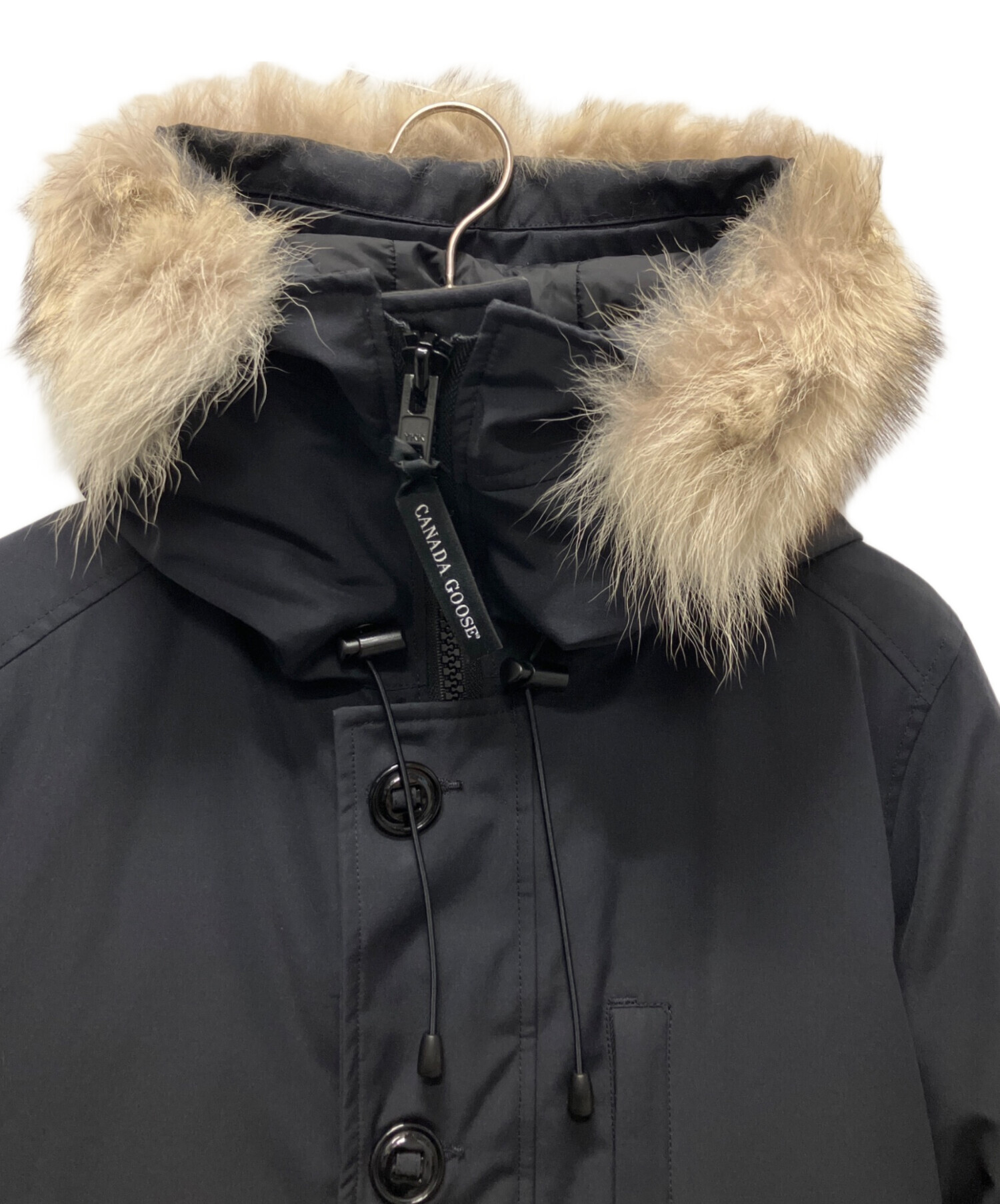中古・古着通販】CANADA GOOSE (カナダグース) ダウンコート ネイビー 