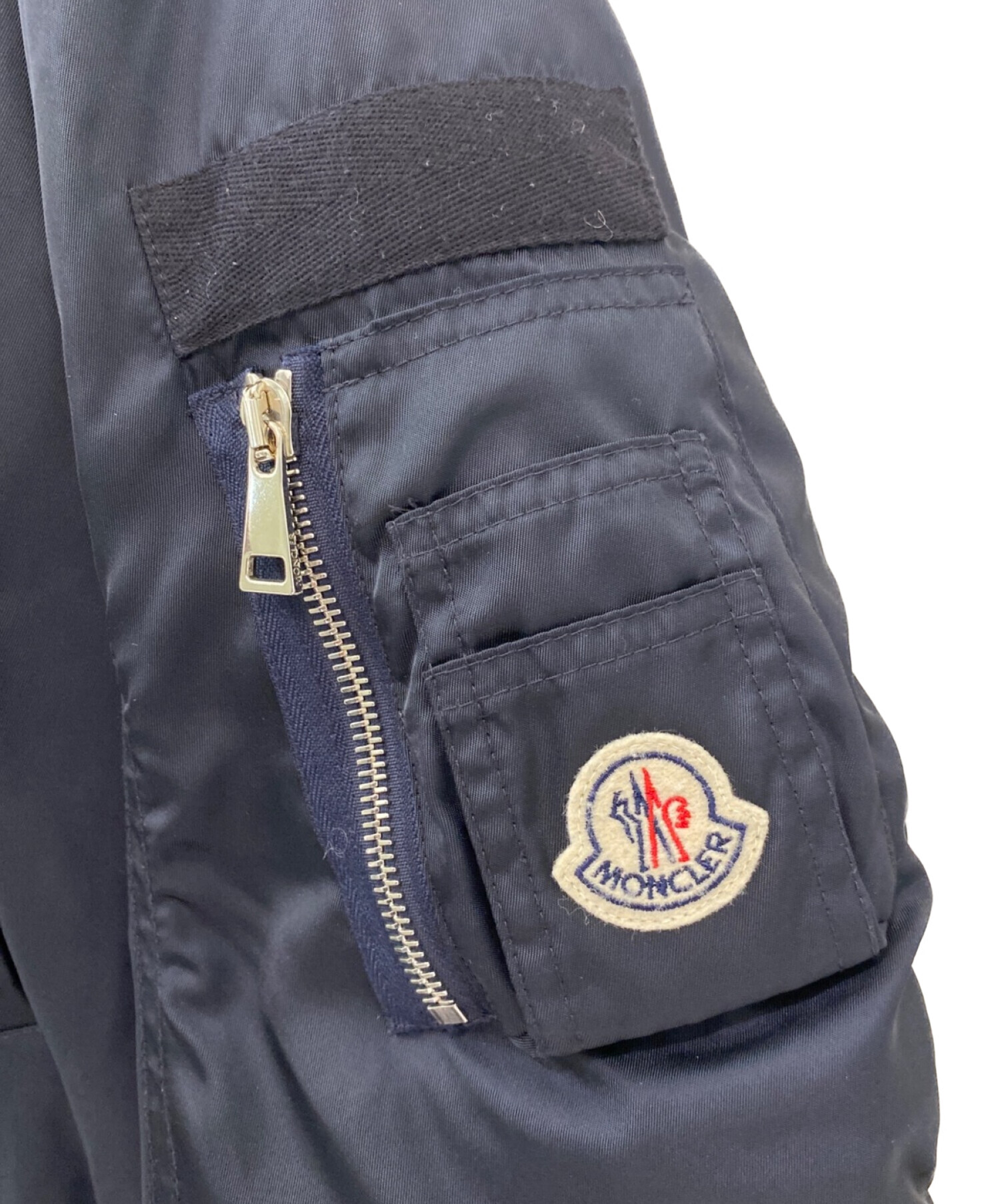 中古・古着通販】MONCLER (モンクレール) Aralia Layered Bomber 中古・古着通販】MONCLER (モンクレール) Aralia Layered Bomber