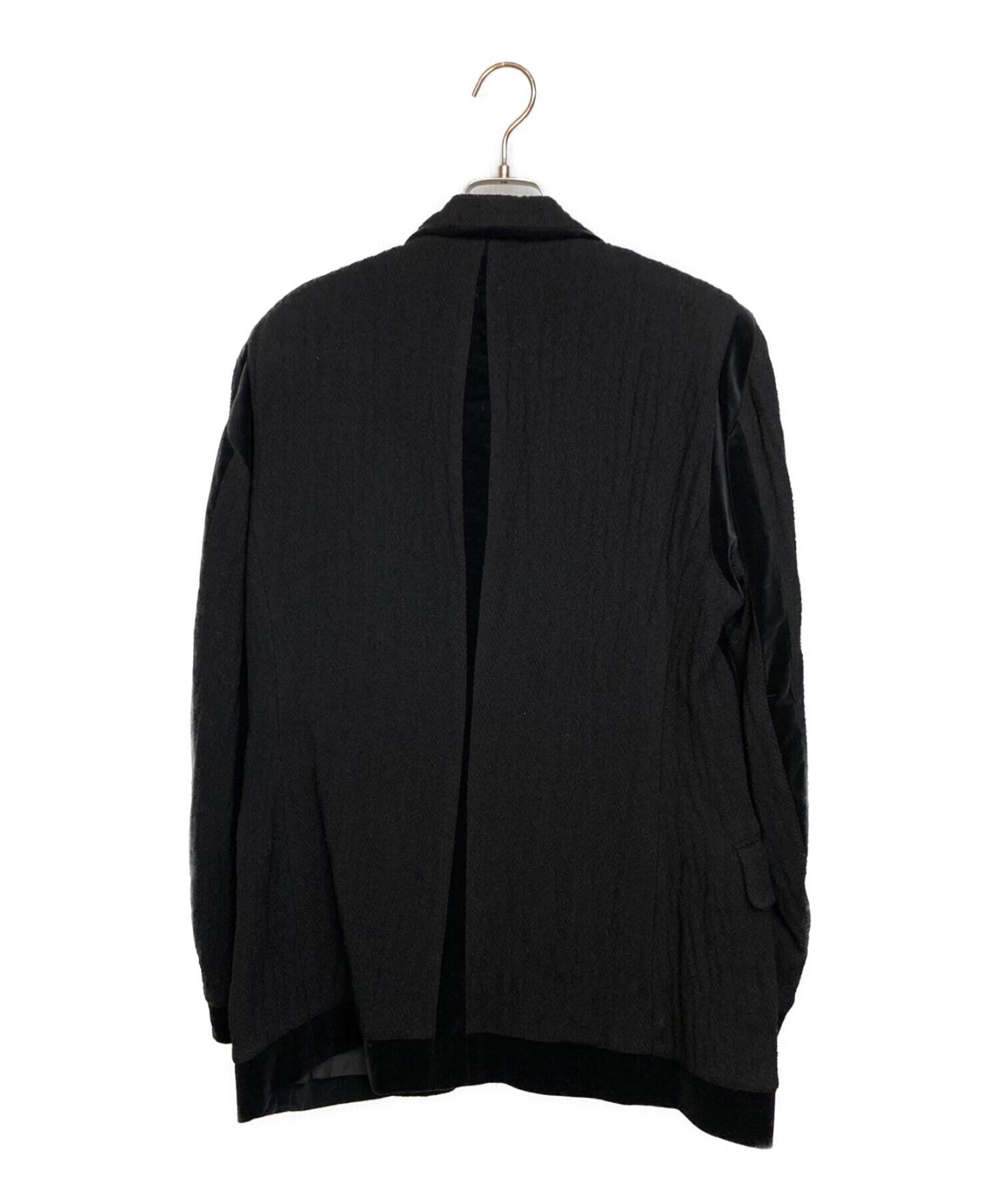 中古・古着通販】ISSEY MIYAKE (イッセイミヤケ) ベロアパイピング 